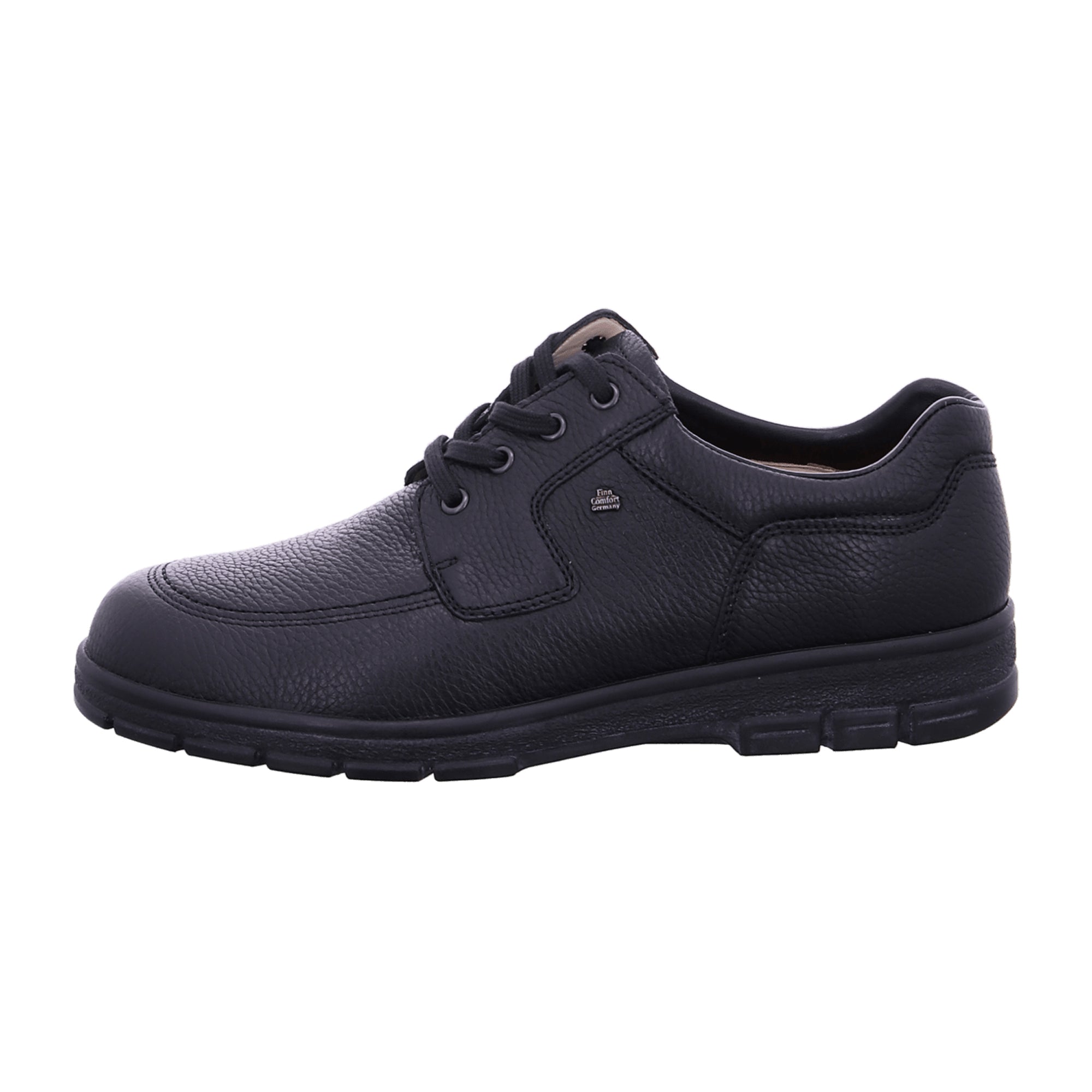 Finn Comfort Men's Comfortable Black Lace-Up Shoes | Stylish & Durable