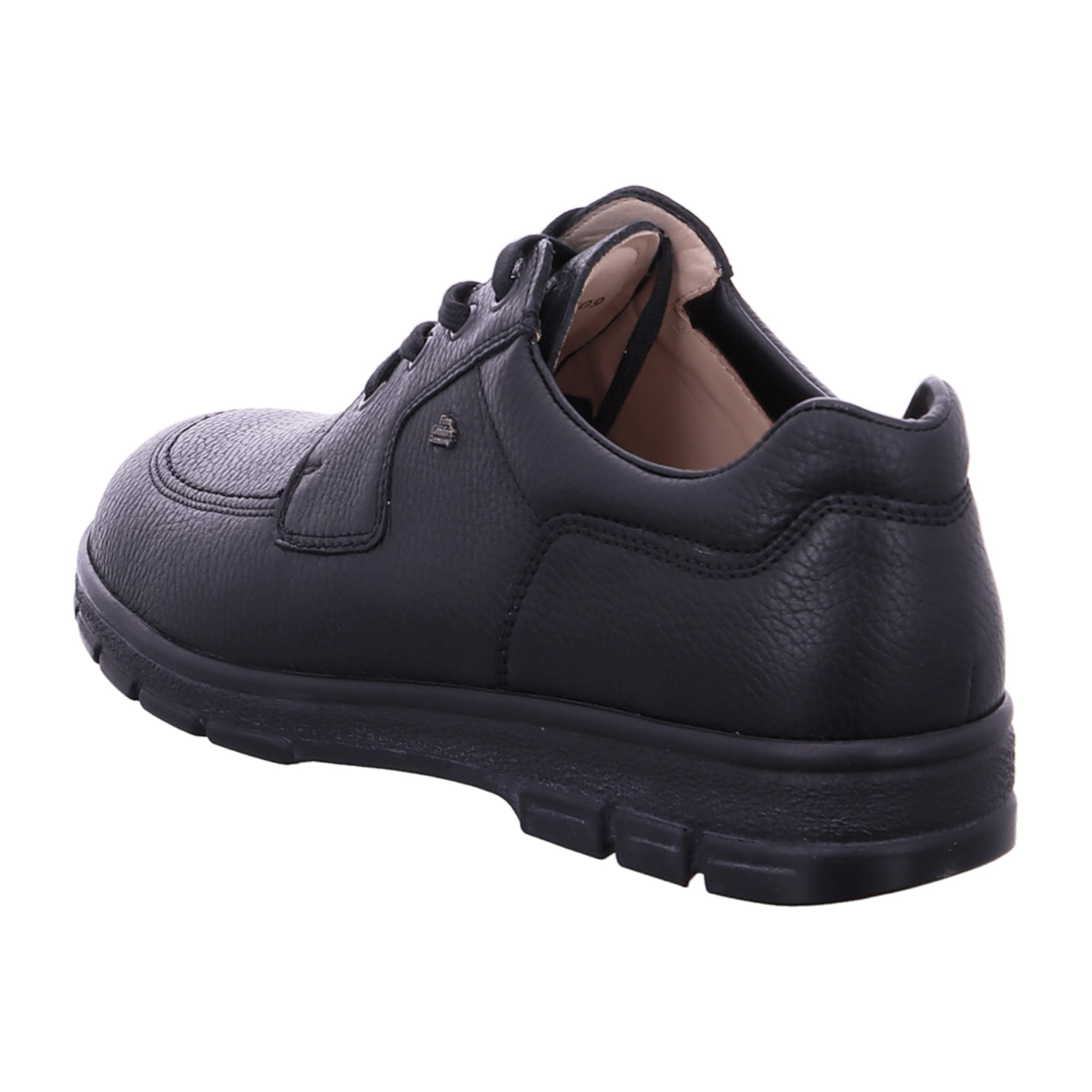 Finn Comfort Men's Comfortable Black Lace-Up Shoes | Stylish & Durable