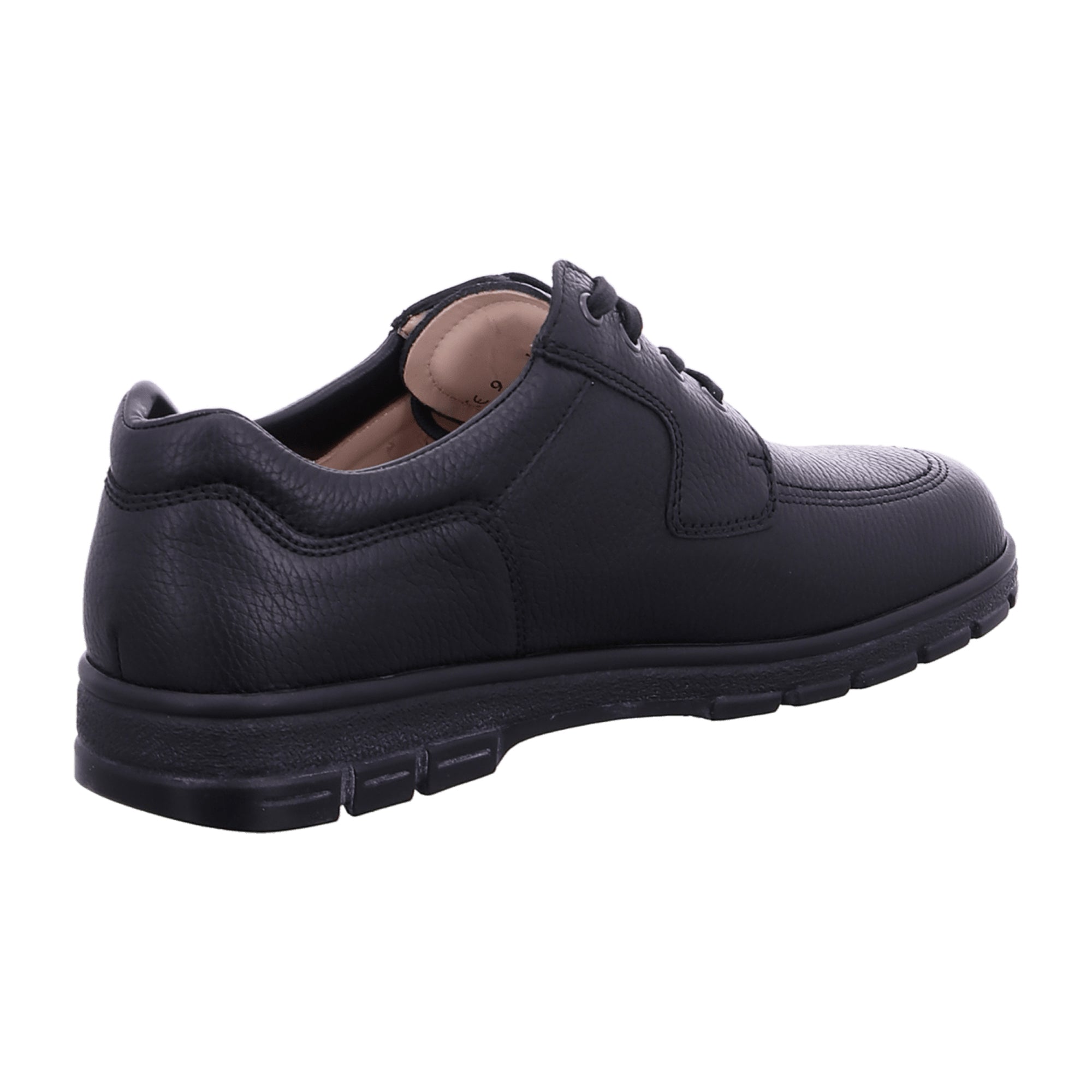 Finn Comfort Men's Comfortable Black Lace-Up Shoes | Stylish & Durable