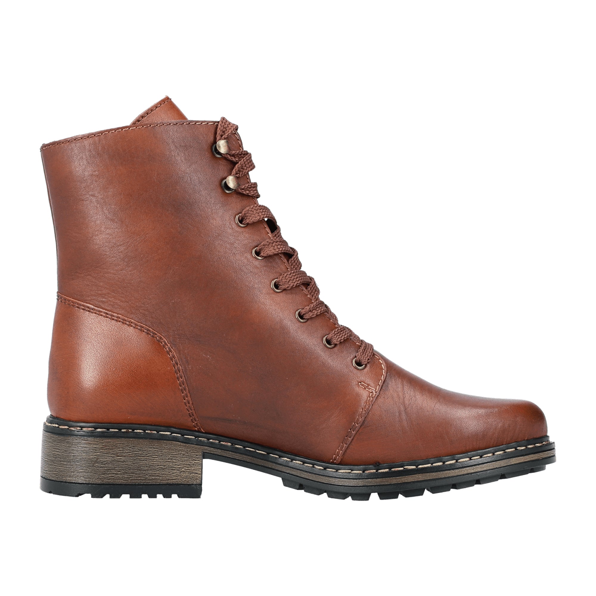 Rieker HWK Women's Brown Boots for Fall and Winter