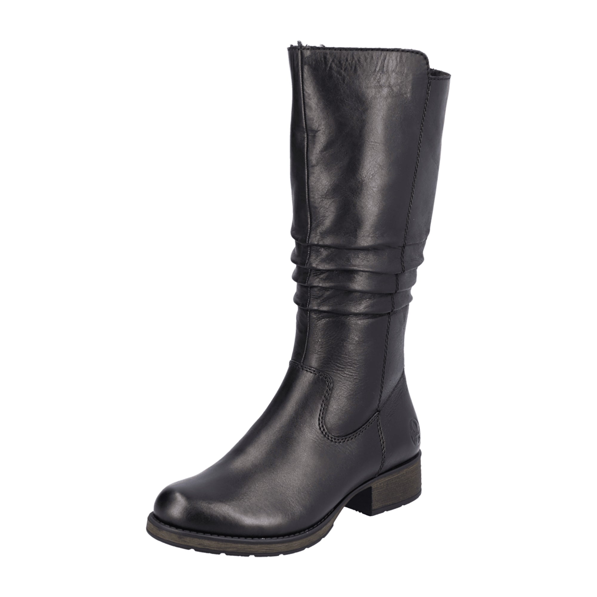Rieker Black Women's Boots Z9563-00 Narrow to Normal Fit for Fall Winter