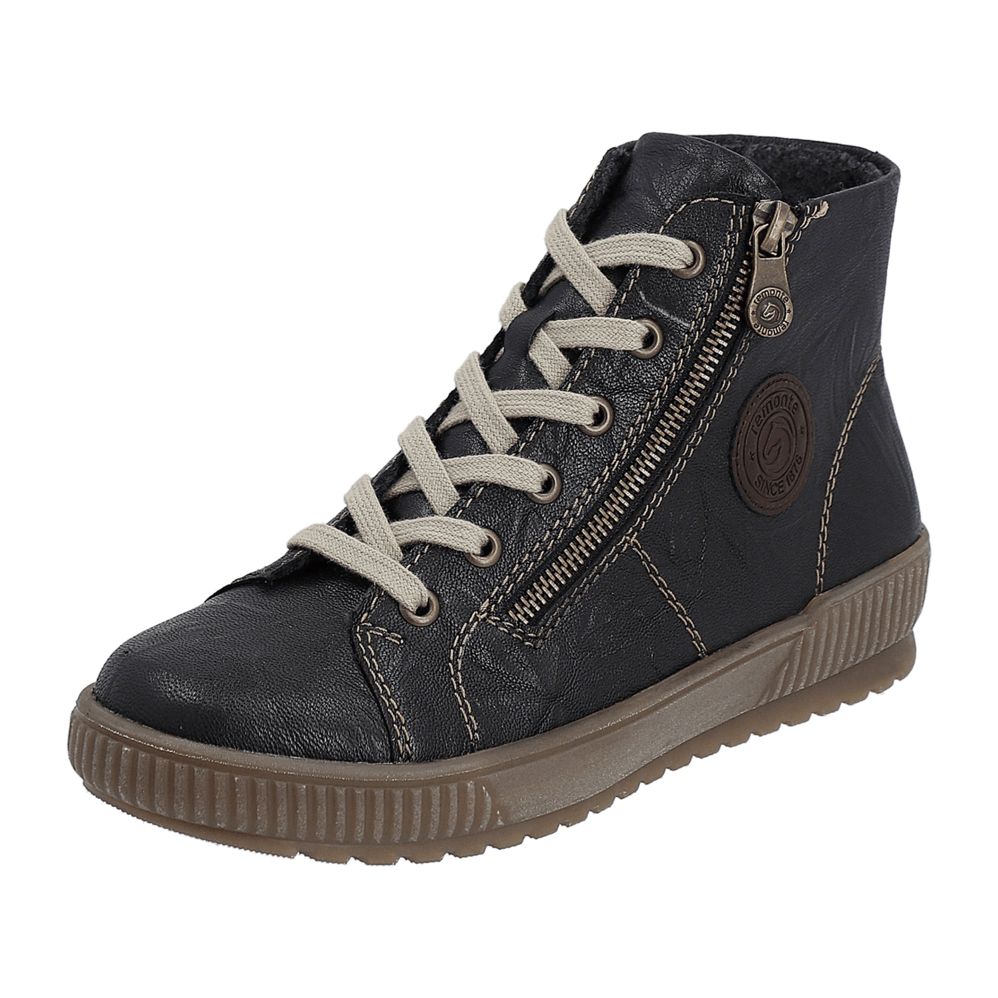 Remonte P1 Women's Black Shoes for Fall Winter