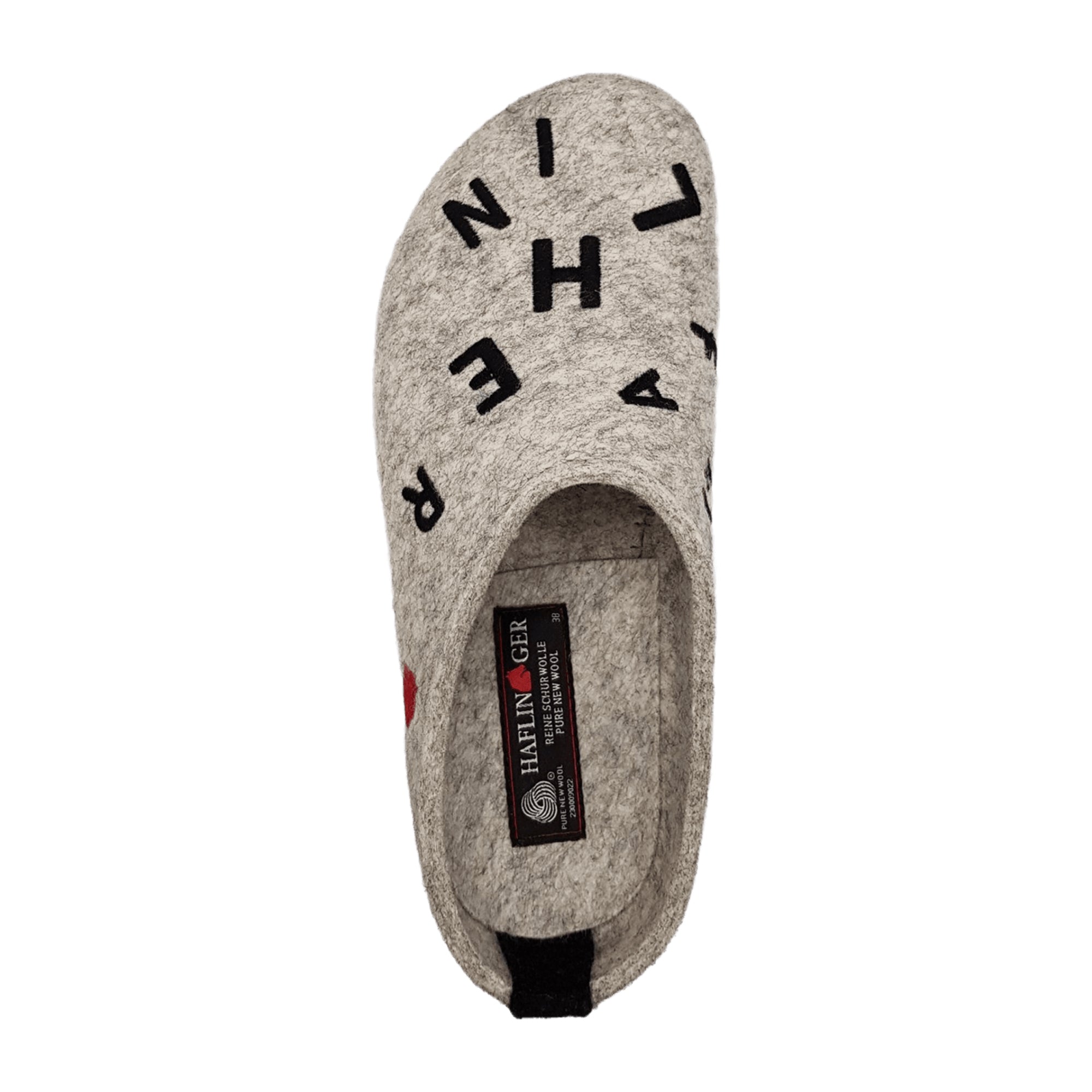 Haflinger Men's Gray Slippers - Stylish & Durable Comfort Footwear