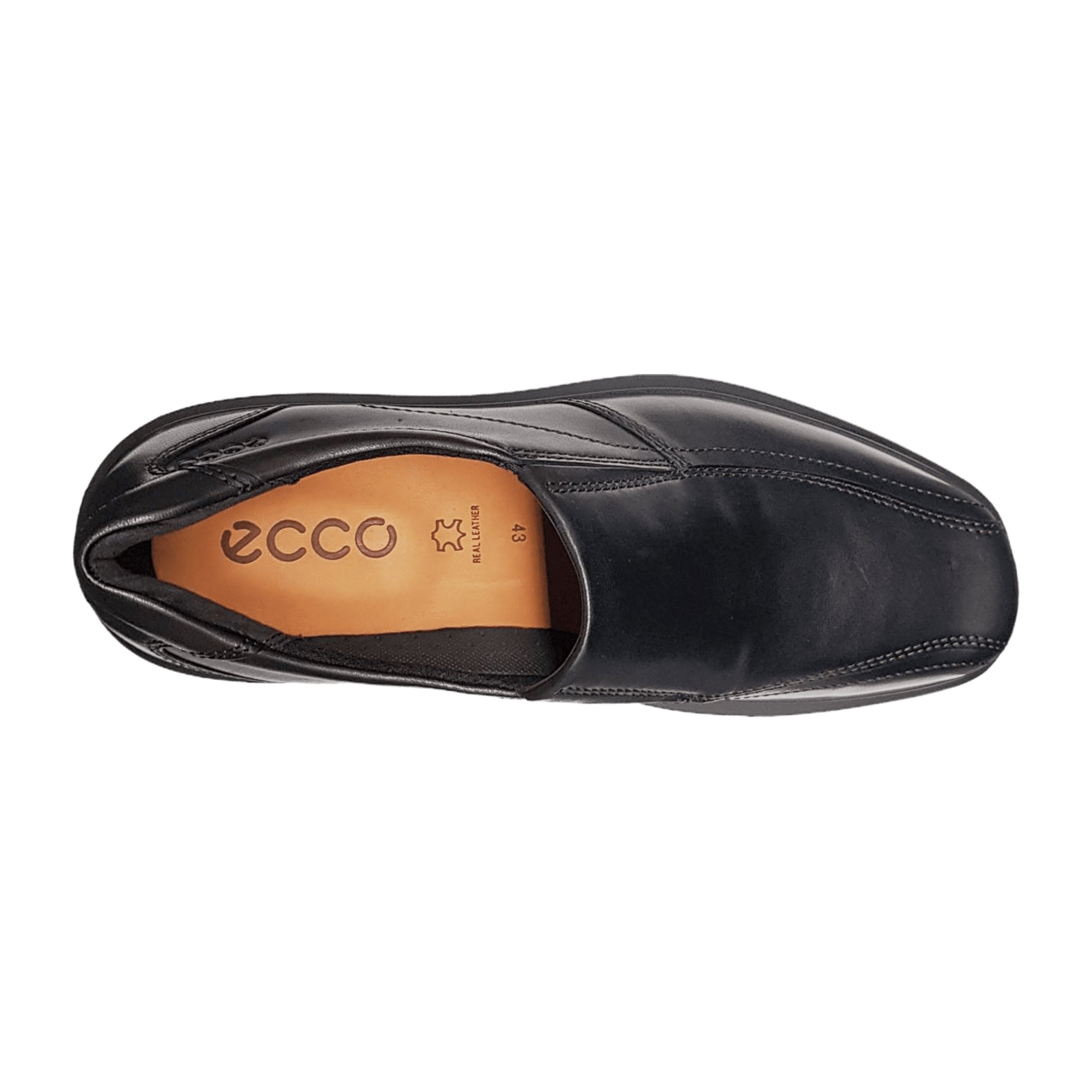 Ecco Helsinki Men's Dress Shoes, Sleek Black Leather