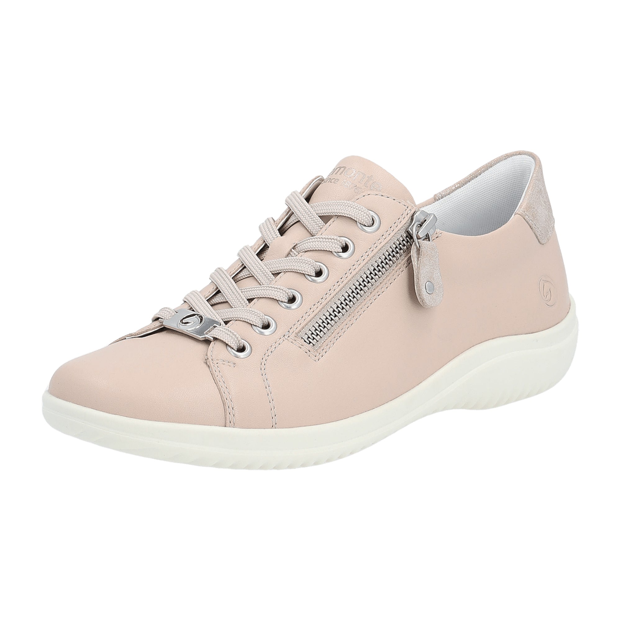 Remonte Pink Women's Shoes with Leather Insole and Wedge Heel