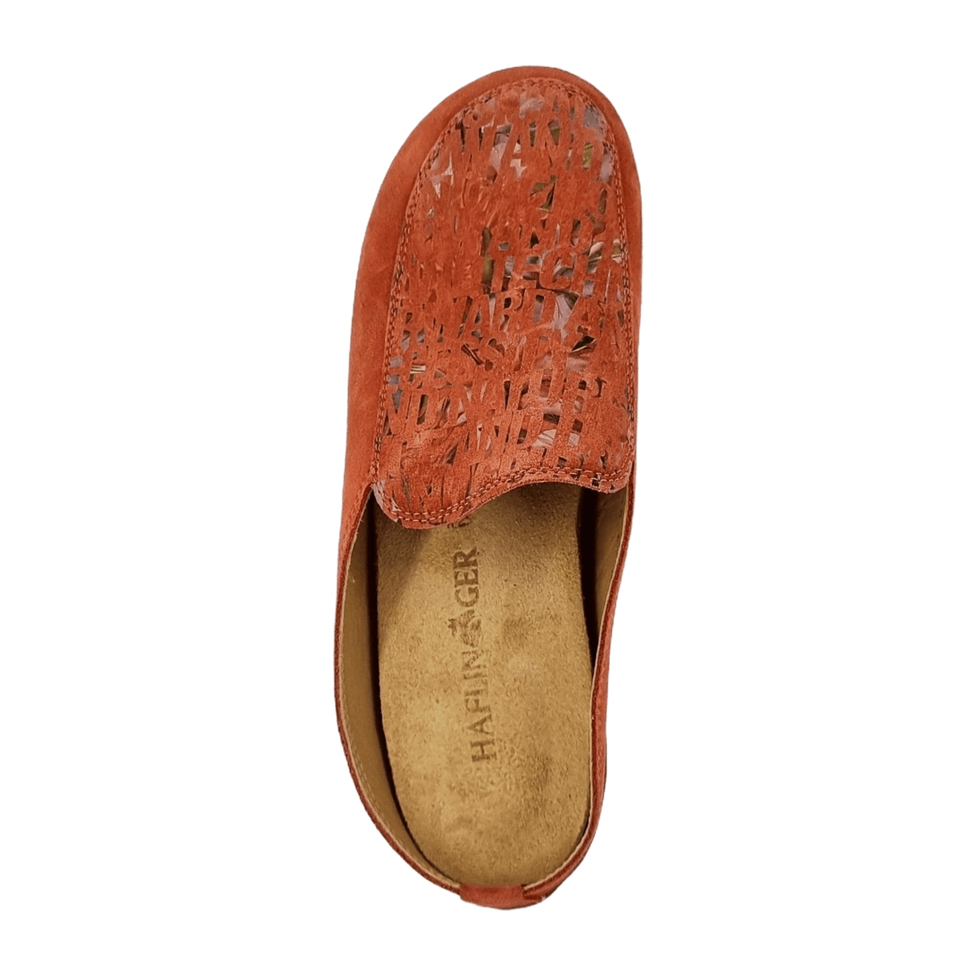 Haflinger Everest Pantino Women's Slippers - Durable & Stylish in Fashionable Orange