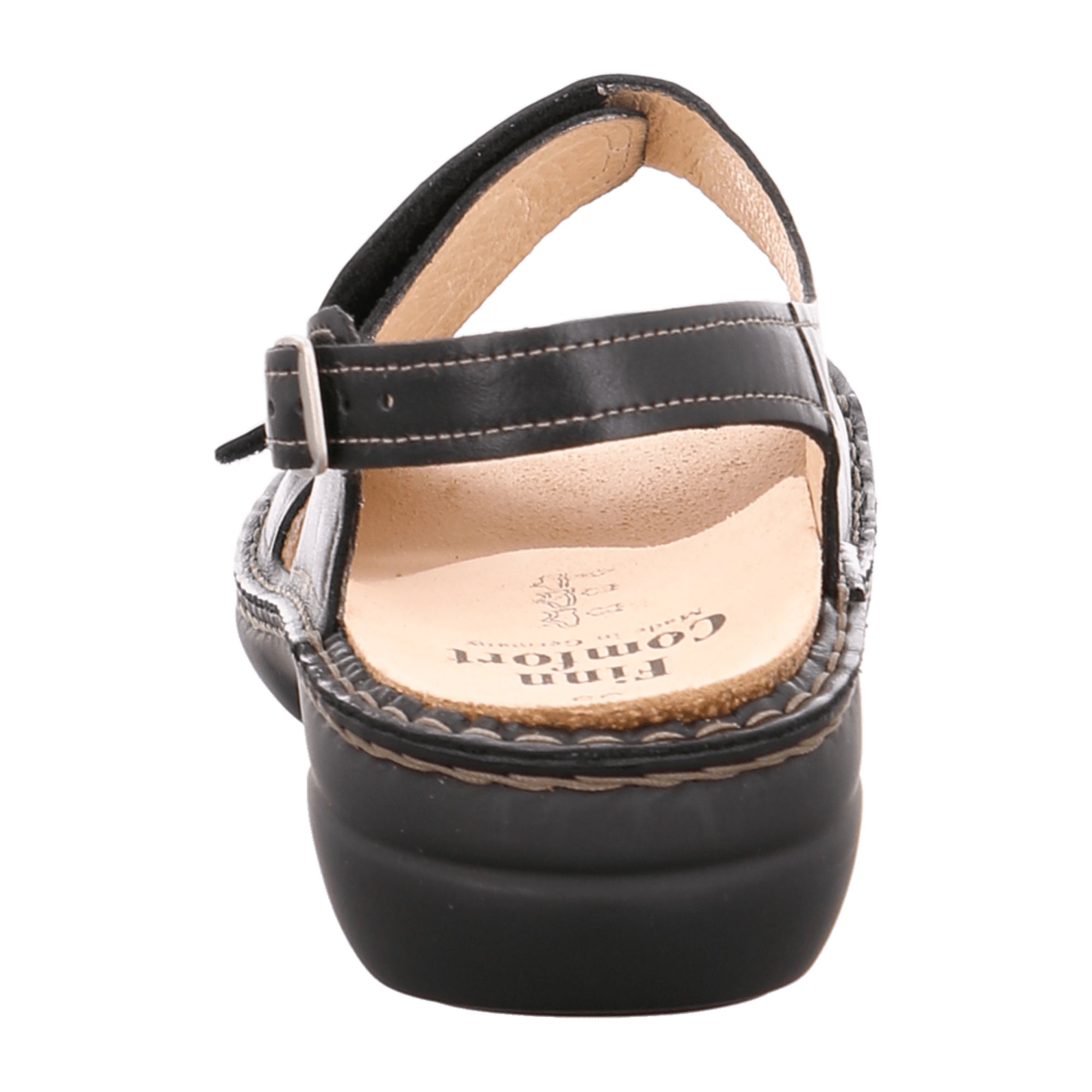 Finn Comfort Milos Women's Comfort Sandals, Black - Stylish & Durable