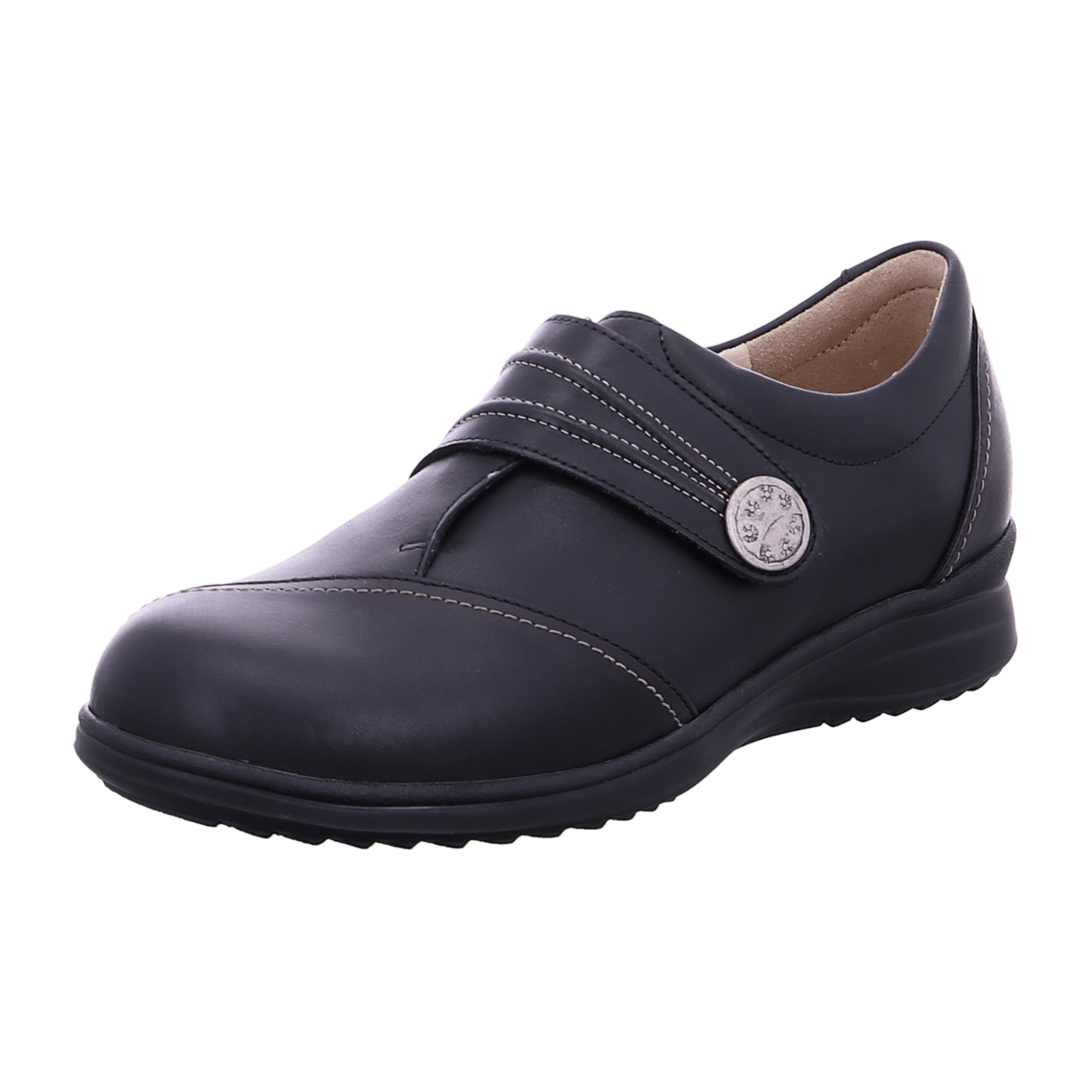 Finn Comfort Galway Women's Black Leather Comfort Shoes