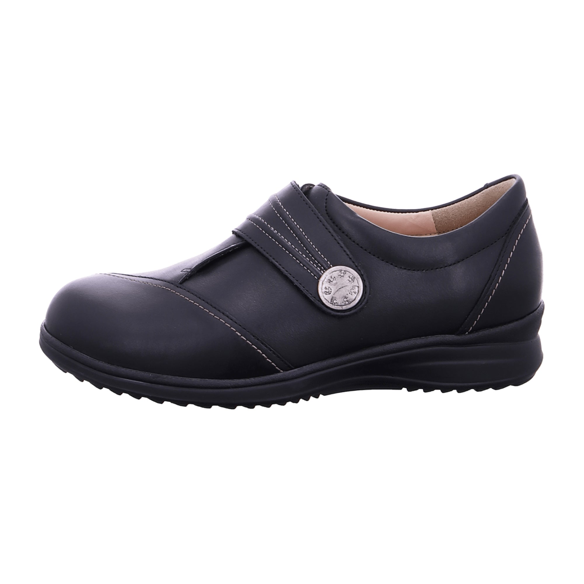 Finn Comfort Galway Women's Black Leather Comfort Shoes