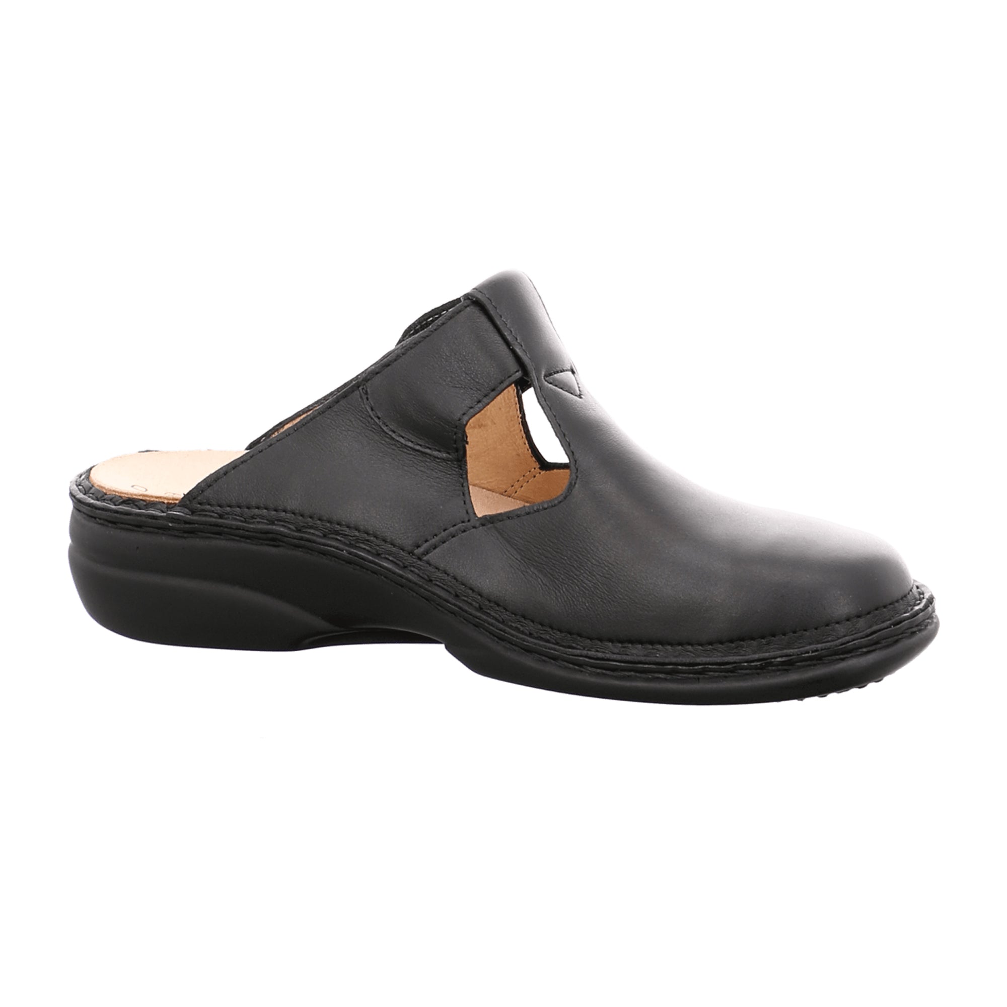 Finn Comfort Belem Women’s Comfort Clogs, Stylish Black Leather