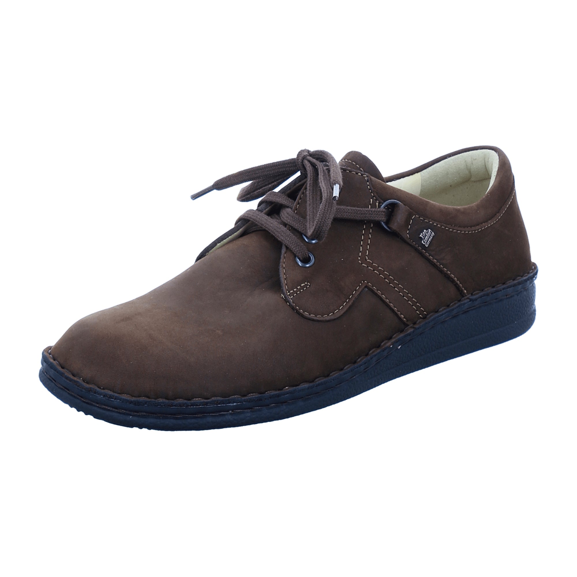 Finn Comfort Vaasa Men's Brown Leather Shoes - Comfortable & Stylish