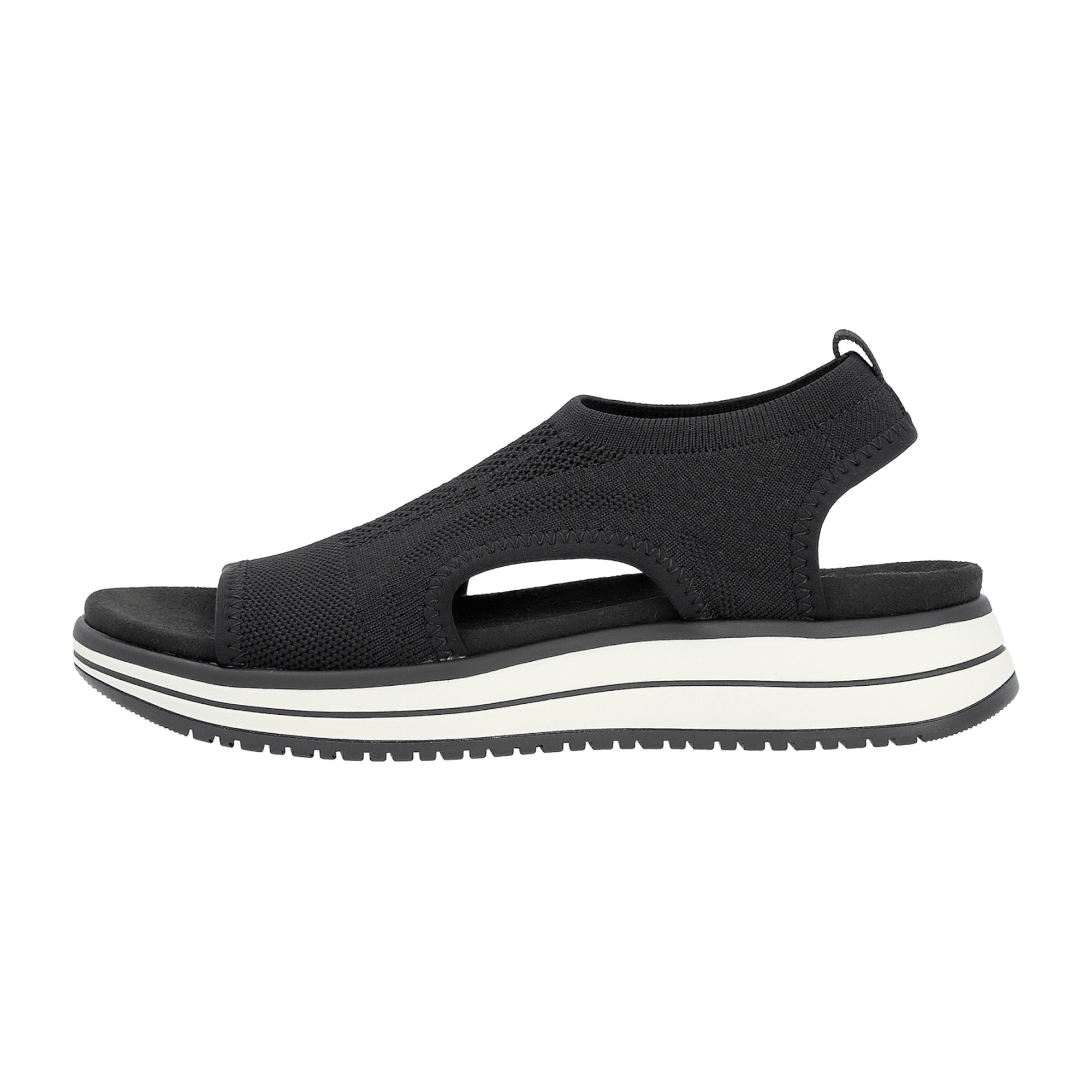 Remonte SandsportSchwarzNeo Black Women's Shoes Casual Comfortable Textile