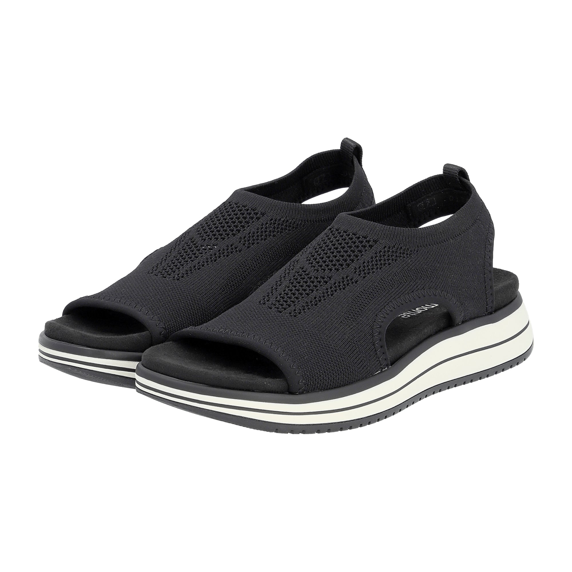Remonte SandsportSchwarzNeo Black Women's Shoes Casual Comfortable Textile