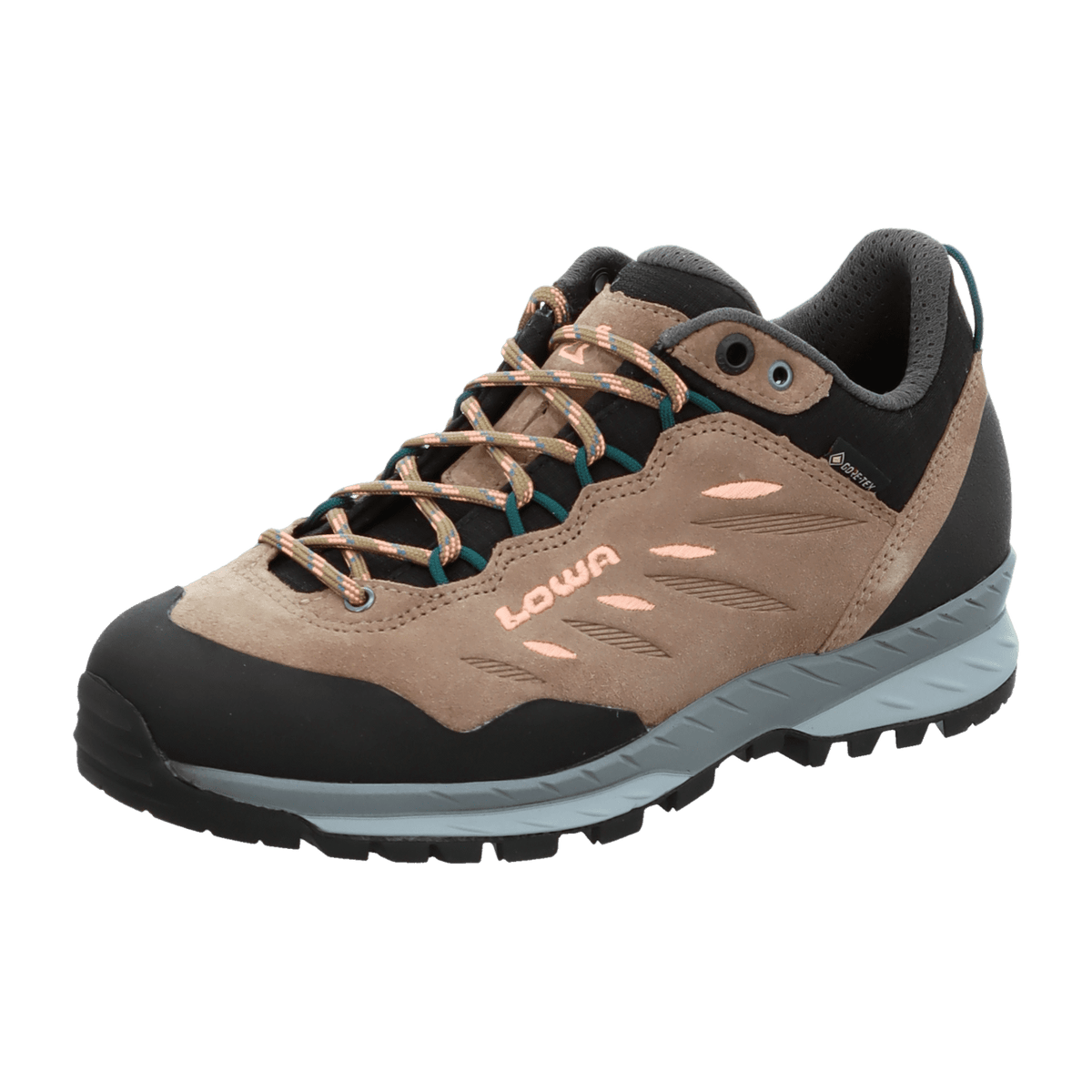 LOWA Delago GTX Lo Ws Women's Trekking Shoes Camel Waterproof