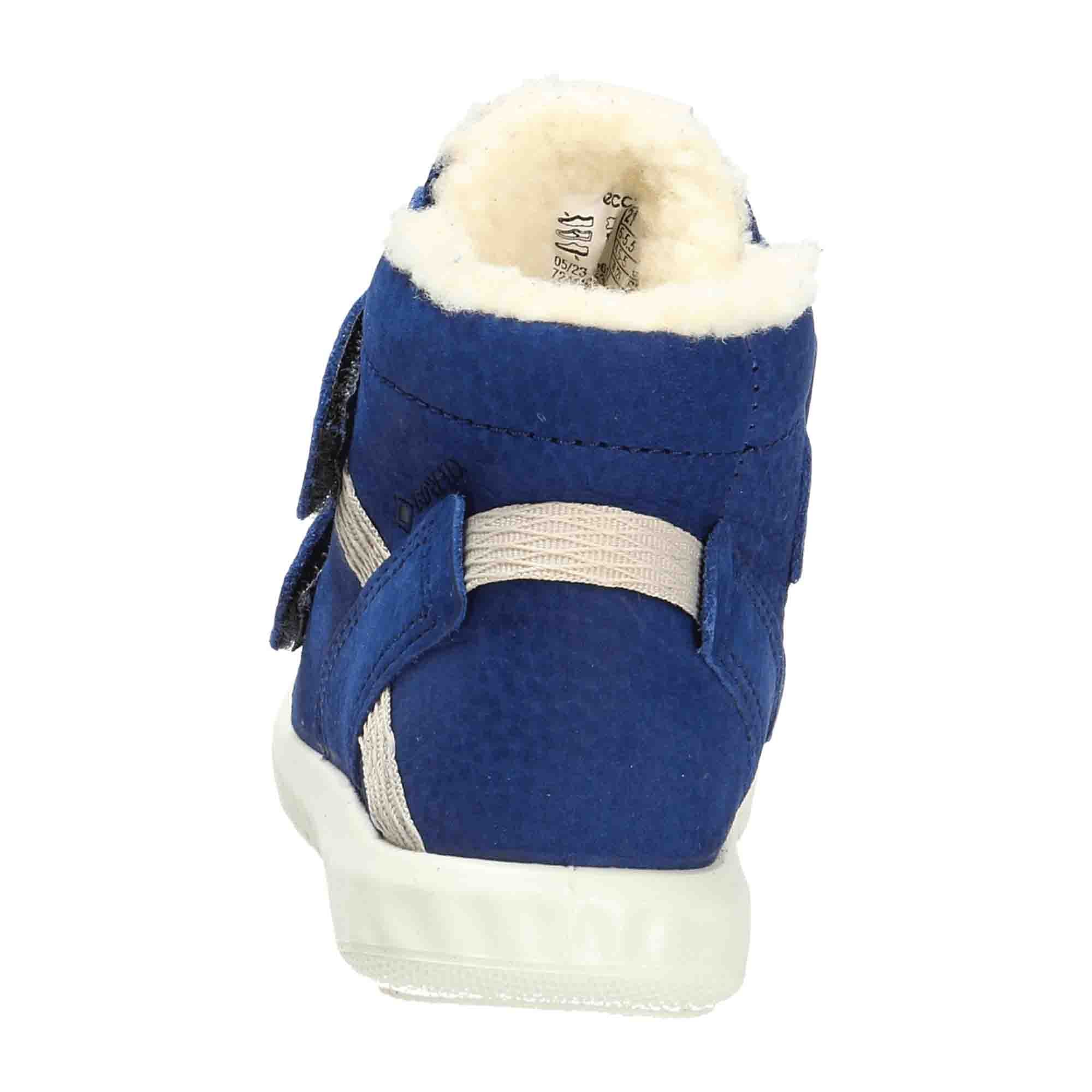 Ecco Kids Blue Shoes for Children - Durable & Stylish Footwear