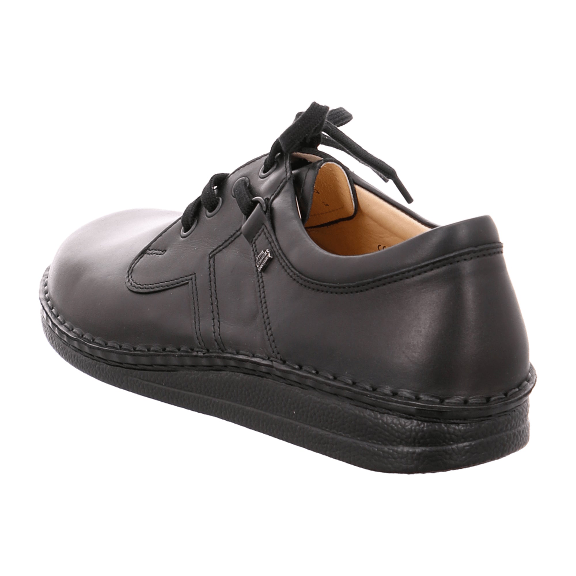 Finn Comfort Vaasa Men's Comfort Shoes - Elegant Black Leather