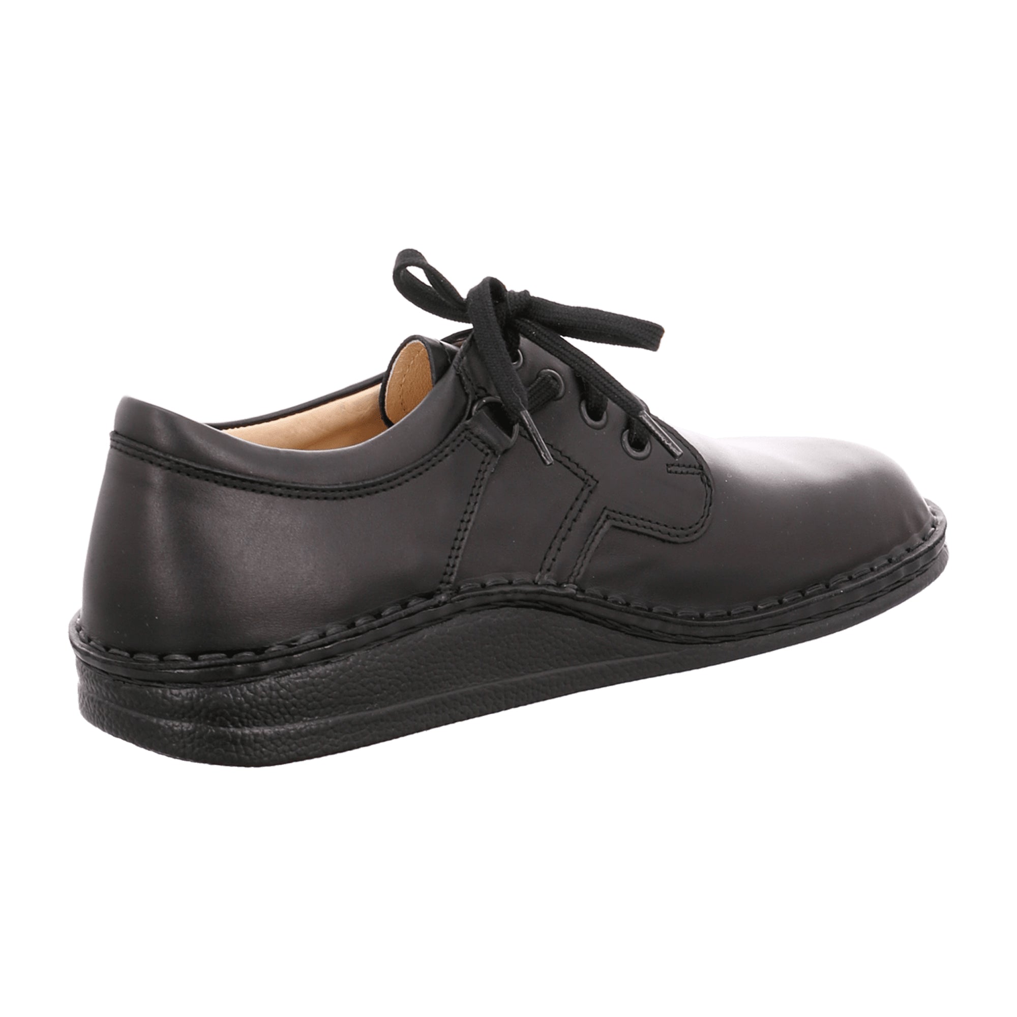 Finn Comfort Vaasa Men's Comfort Shoes - Elegant Black Leather