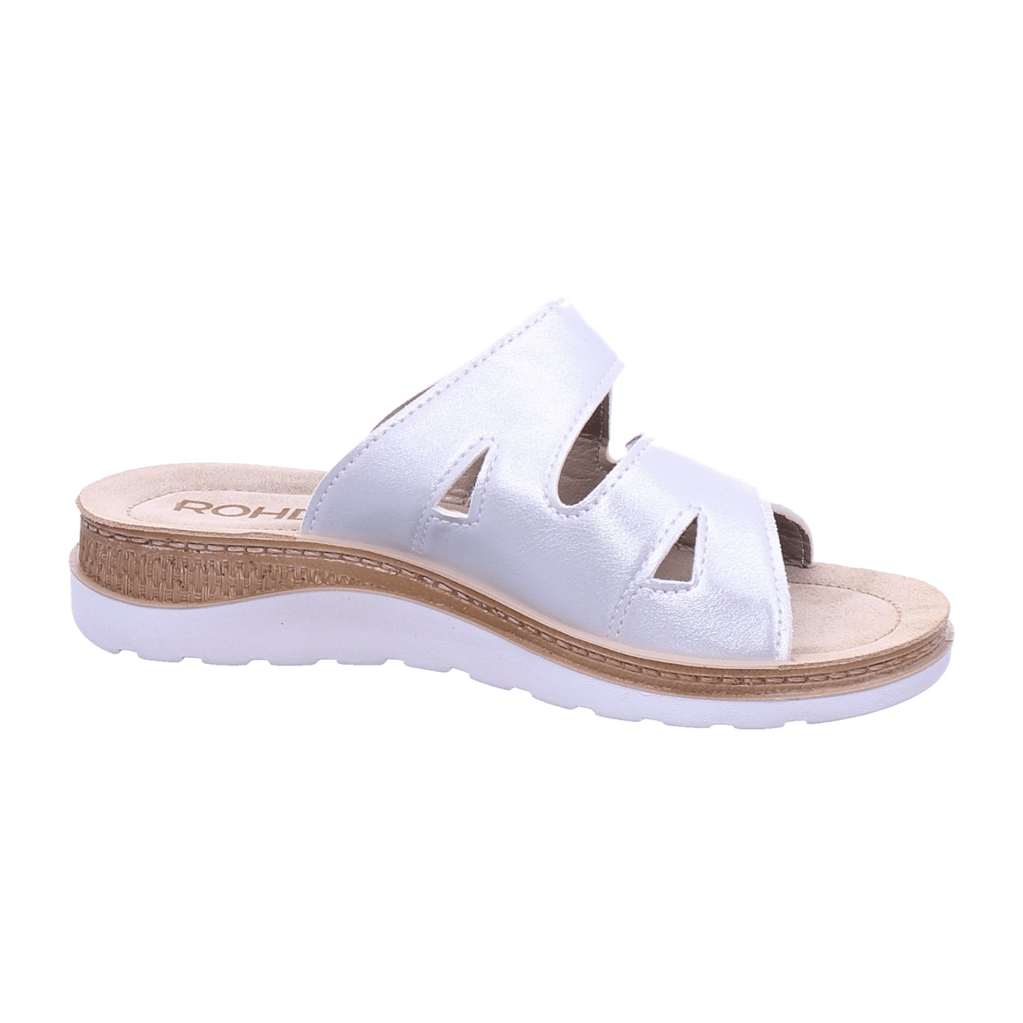 Rohde Baviera Women's White Shoes Comfortable and Stylish Footwear