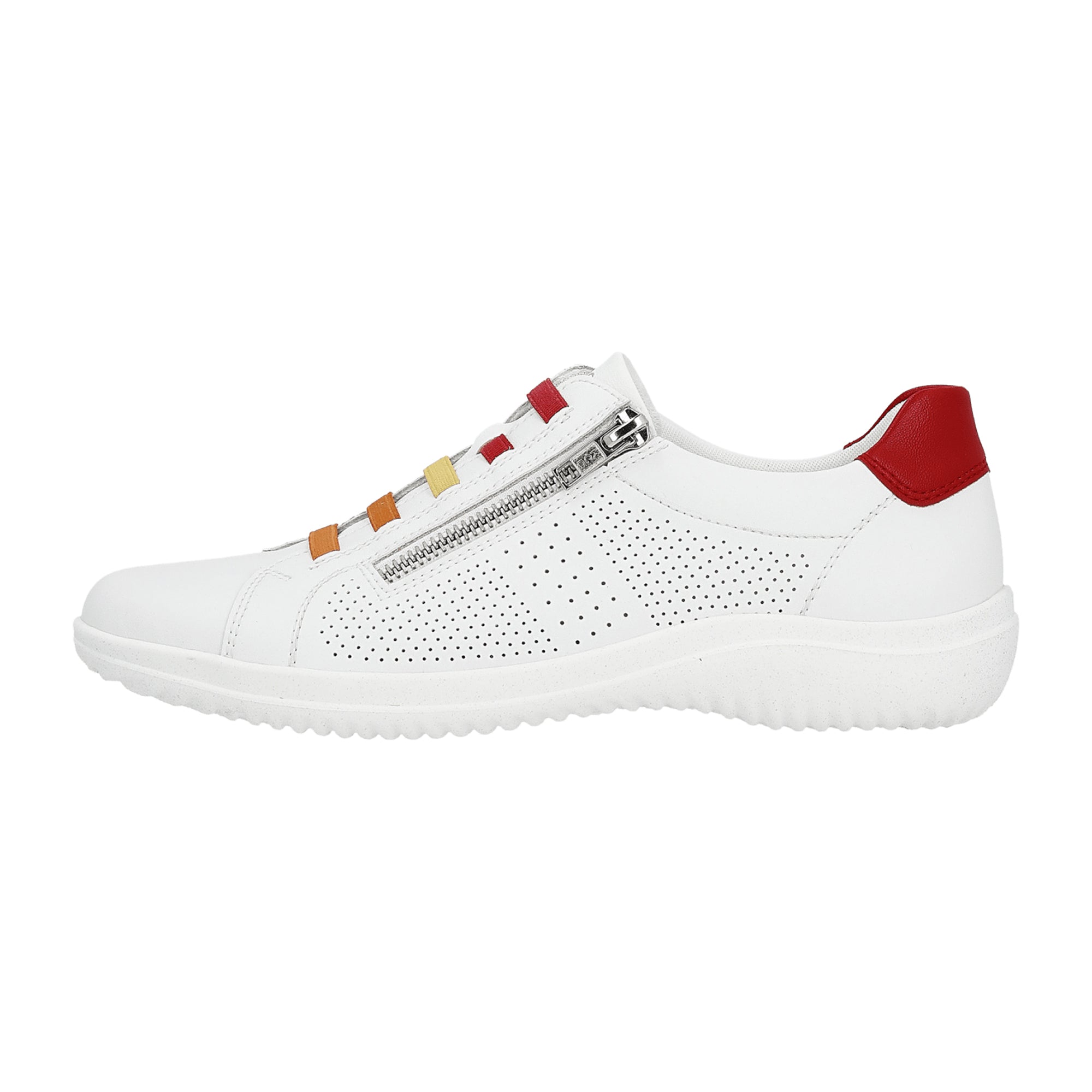 Remonte White Women's Casual Shoes D1E0280 Comfortable and Stylish