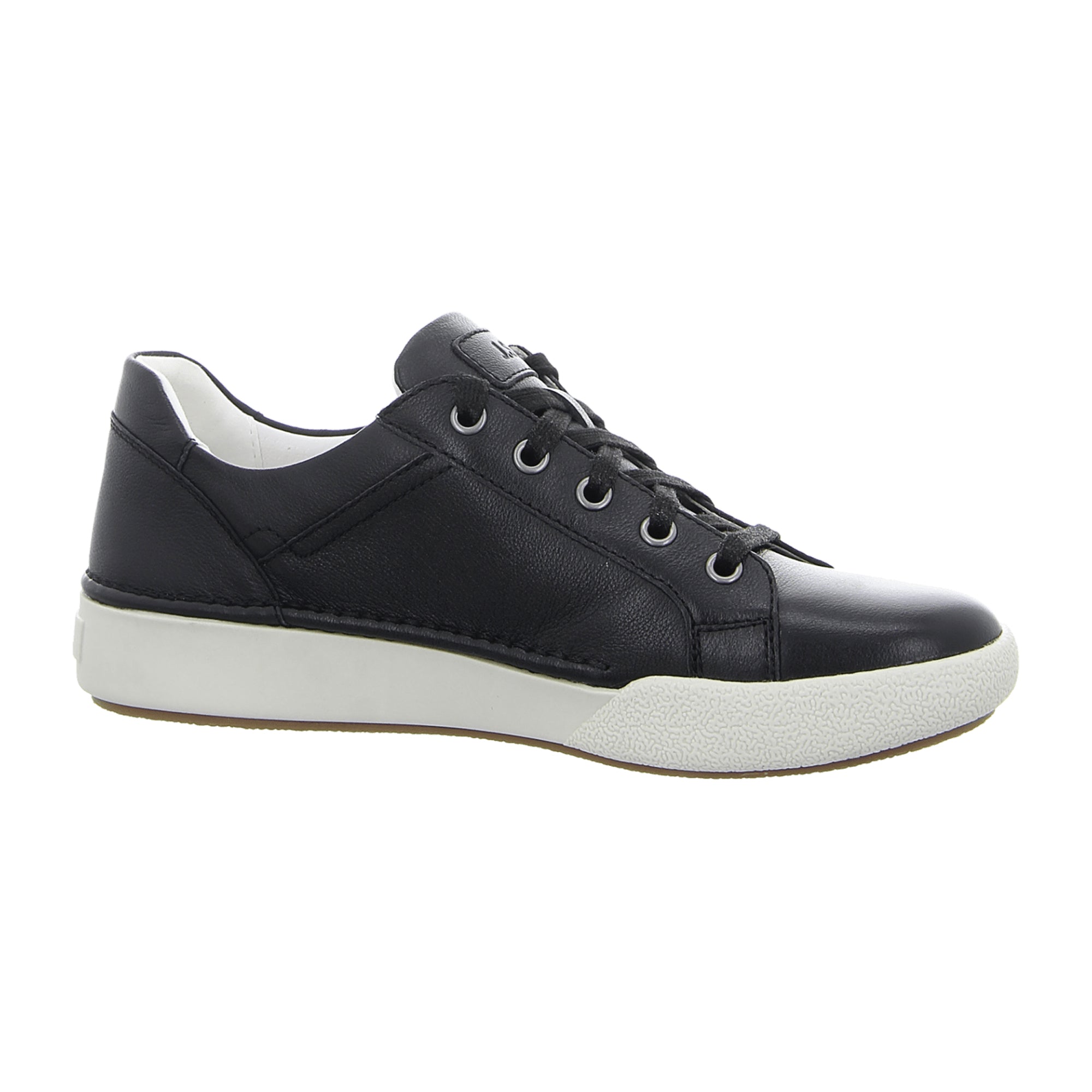 Comfortable Lace-up Shoes for Women in Black by Josef Seibel