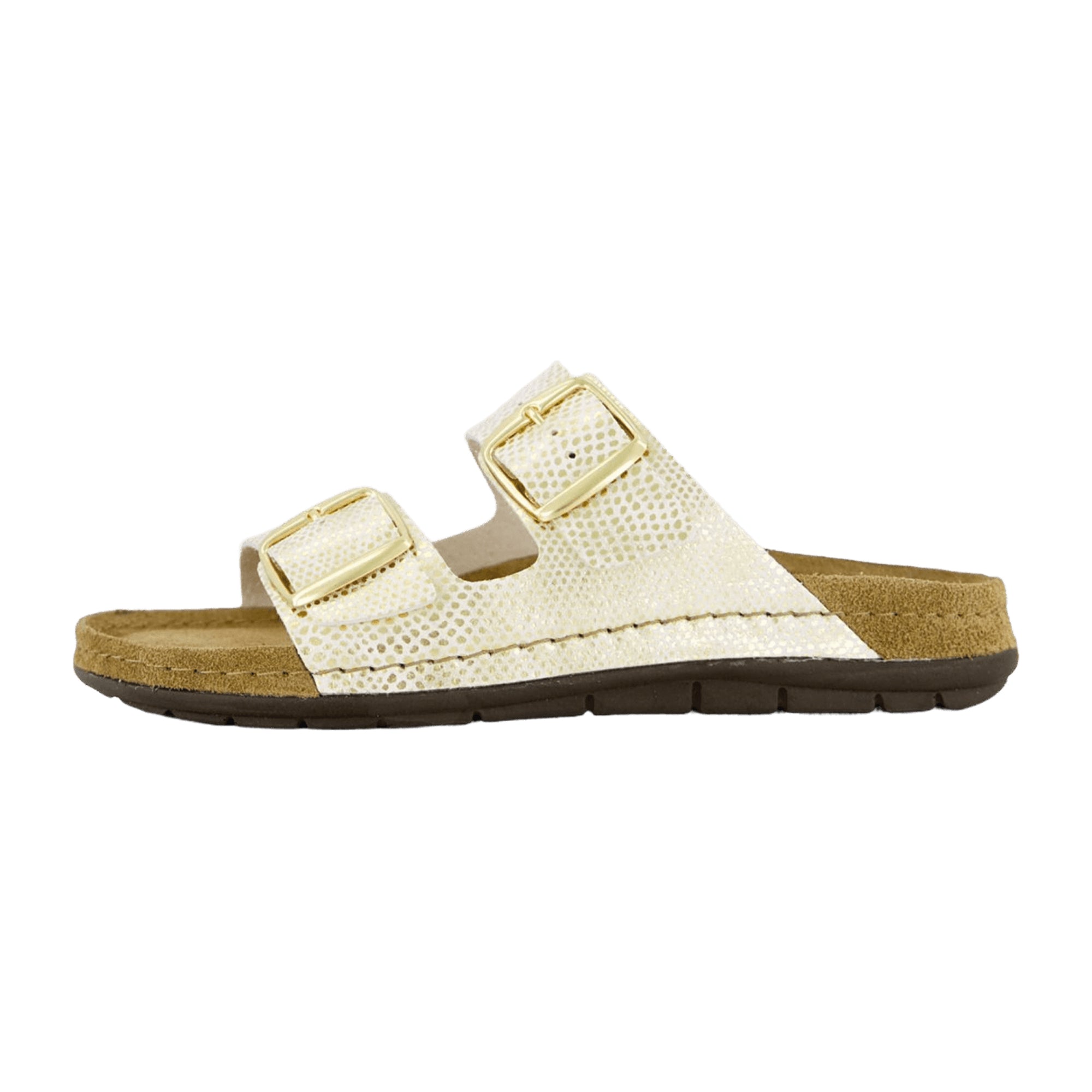 Rohde Comfortable Women's Pantoletten Gold Color