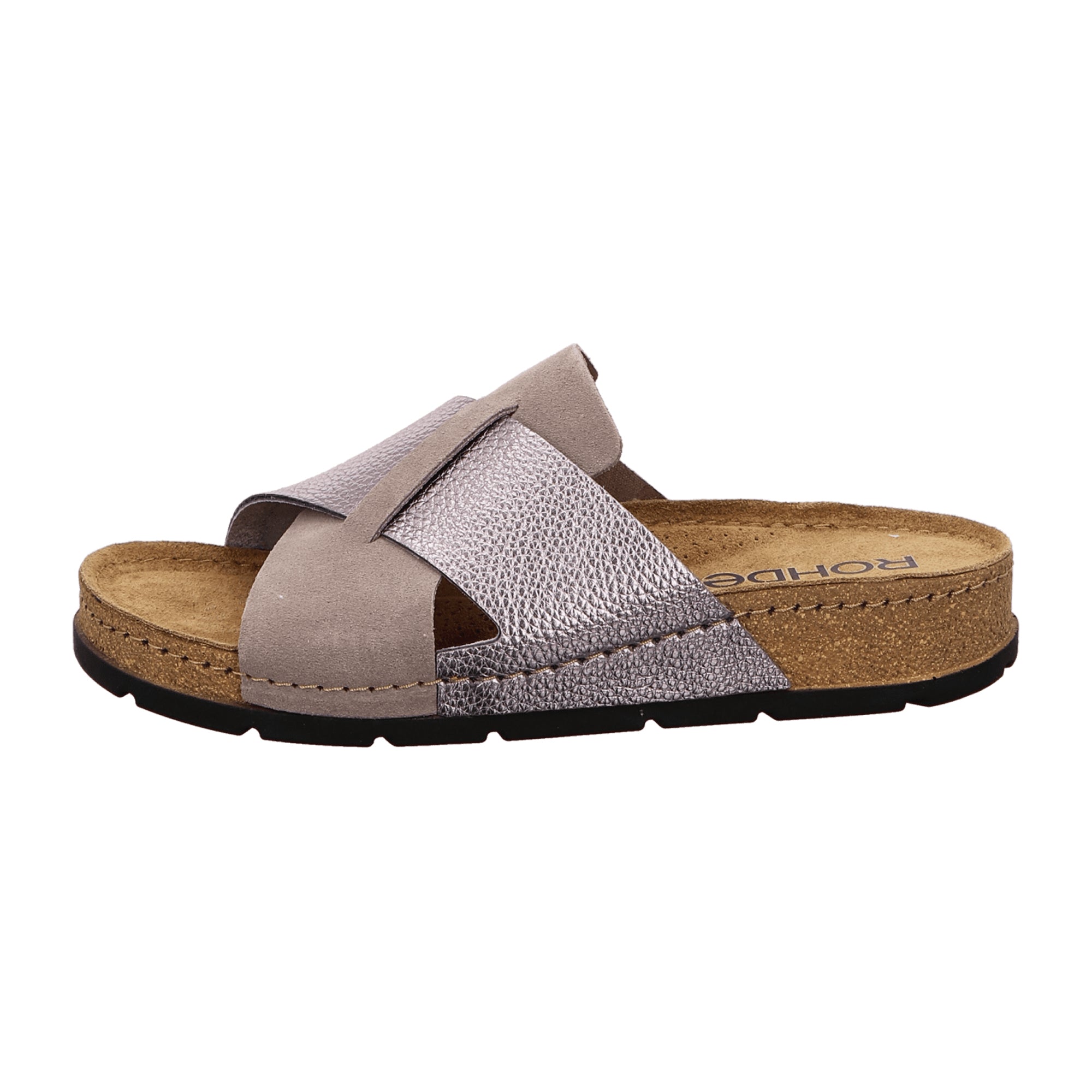 Rohde Classic Gray Slip-On Sandals for Women