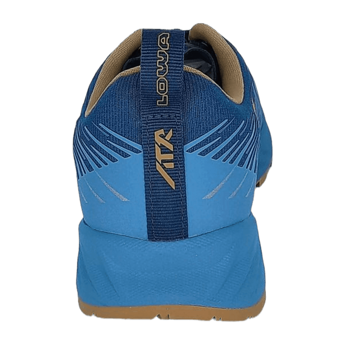 LOWA AMPLUX Men's Trail Running Shoes Blue Faux Leather
