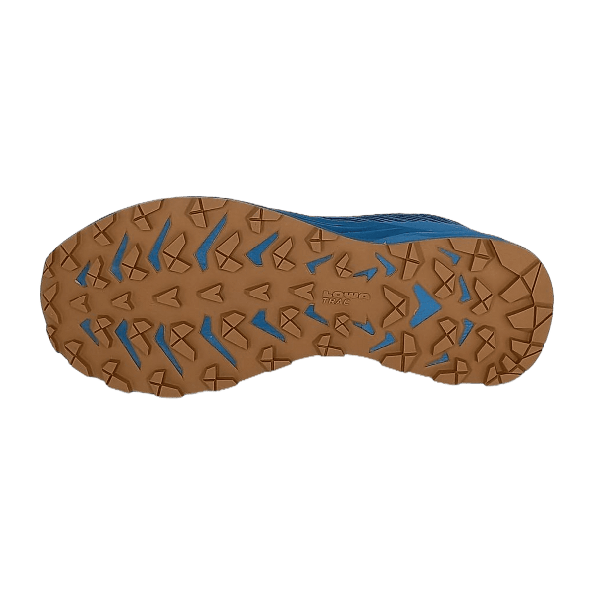 LOWA AMPLUX Men's Trail Running Shoes Blue Faux Leather
