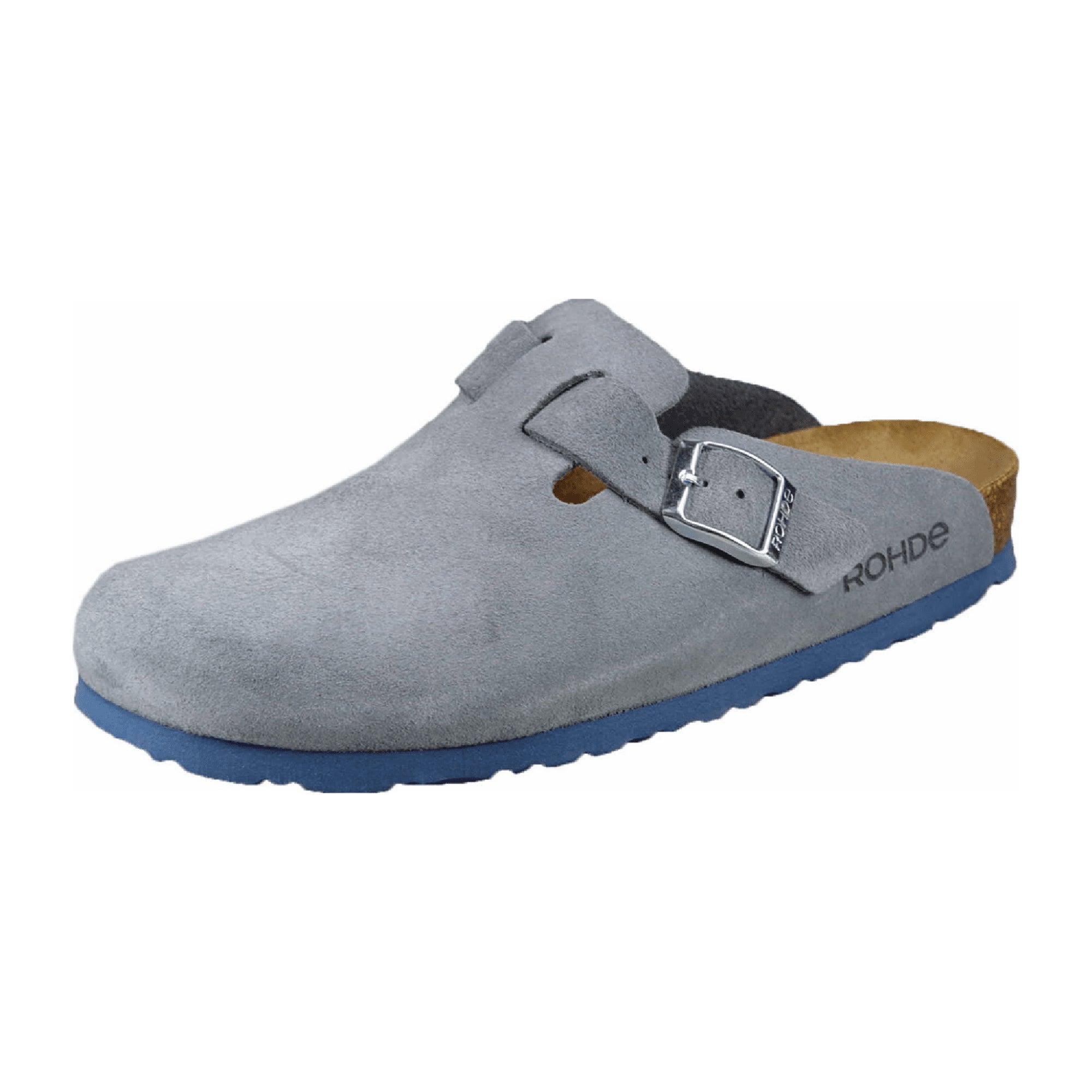 Rohde Women's Gray Clogs Comfortable Durable Footwear for Everyday Use