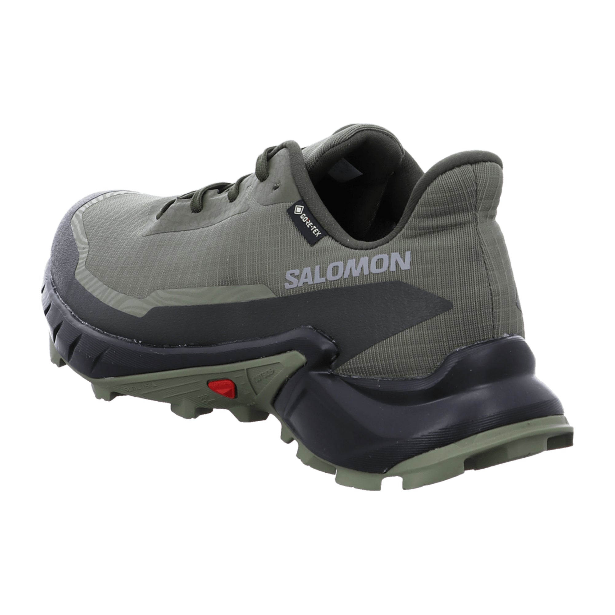 Salomon Alphacross 5 GTX for men, olive, shoes