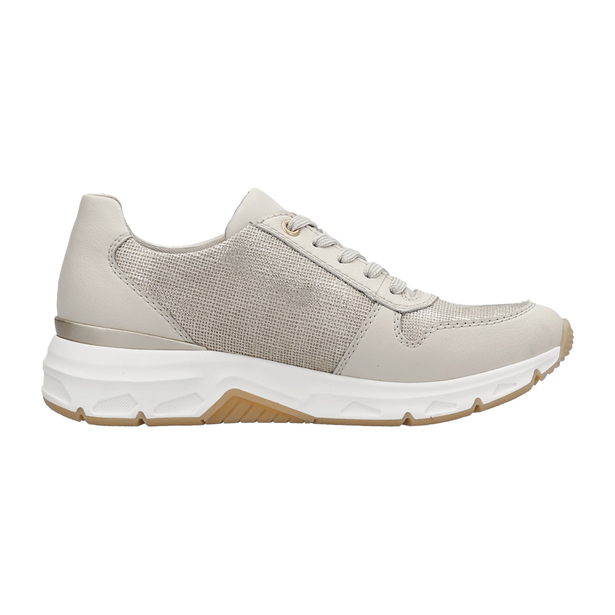 Rieker FSK Women's Beige Loafers Comfortable Casual Shoes
