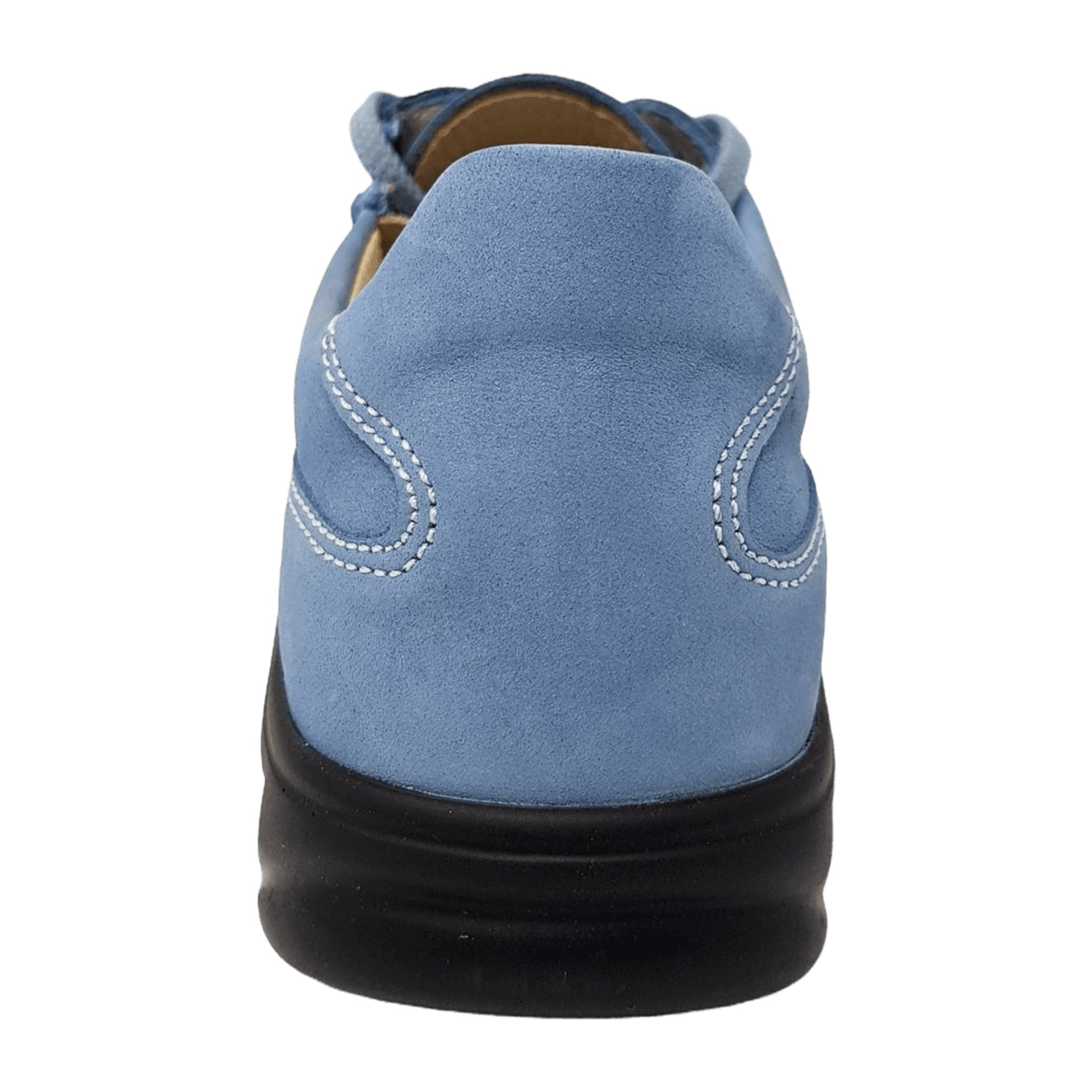 Finn Comfort Otaru Women's Lace-Up Shoes - Comfortable & Stylish with Removable Insoles, Durable Nubuck Leather, Blue