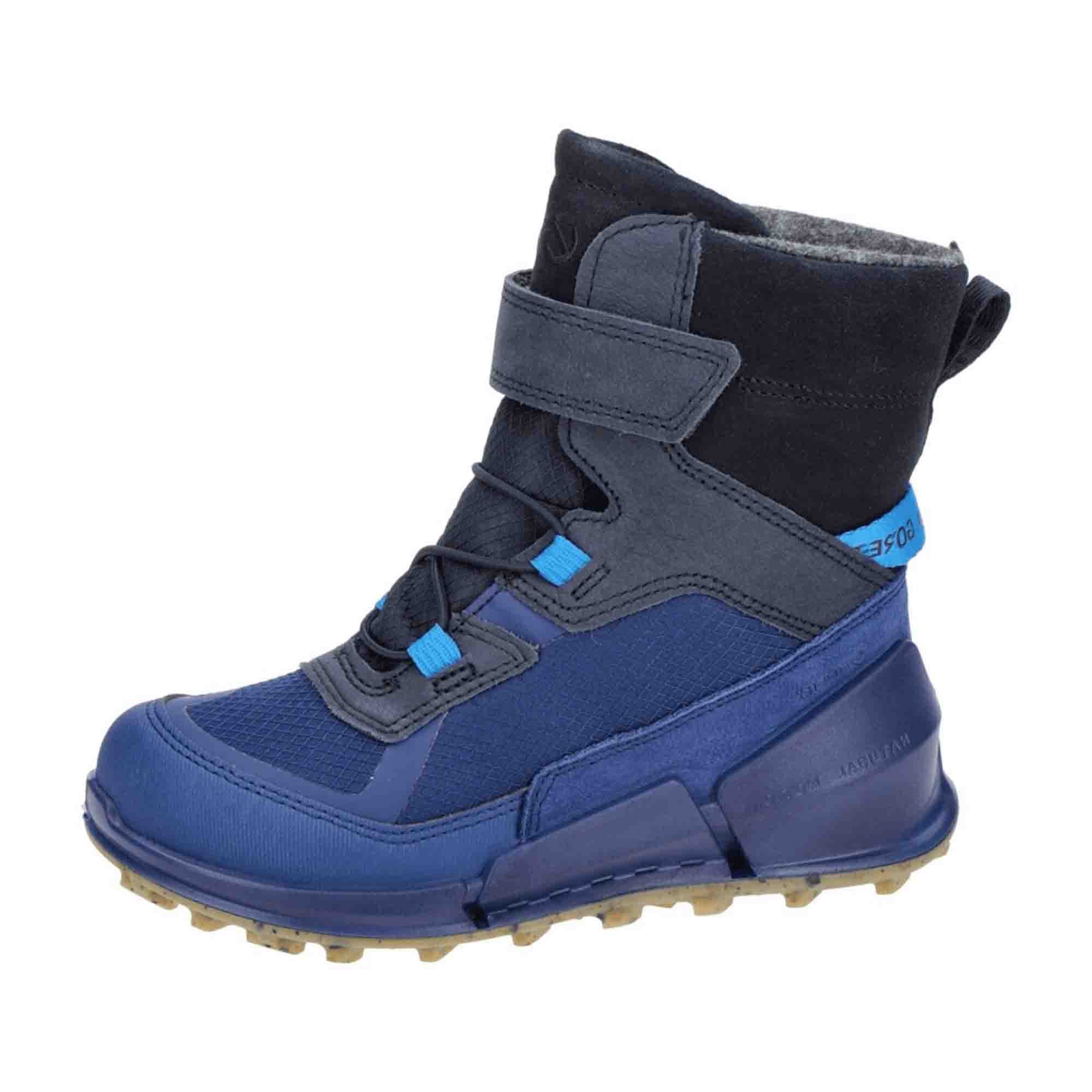 Ecco Biom Blue Kids Boots with GORE TEX Warm Lining Durable Waterpro