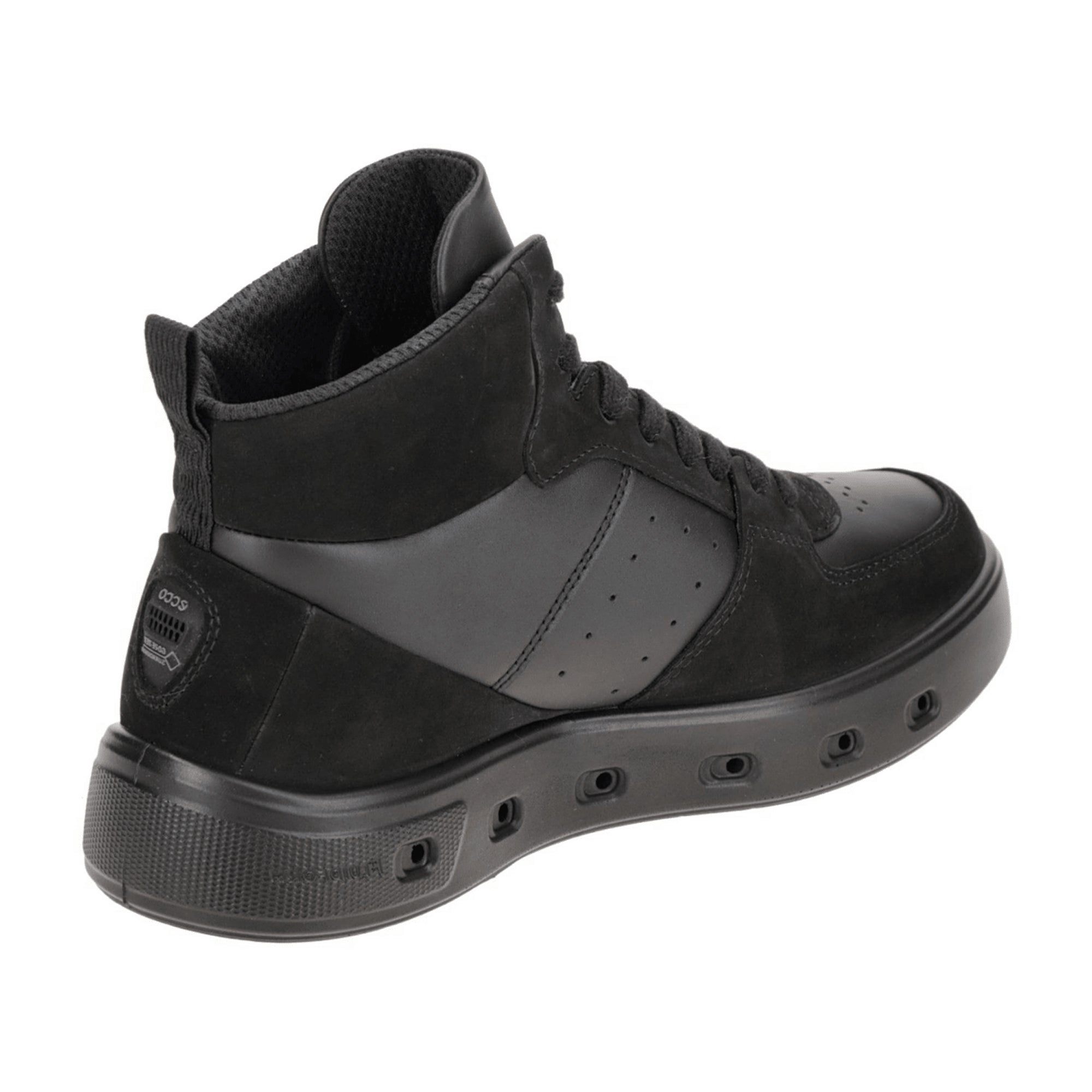 Ecco 209723 Women's Black Leather Shoes - Stylish & Durable