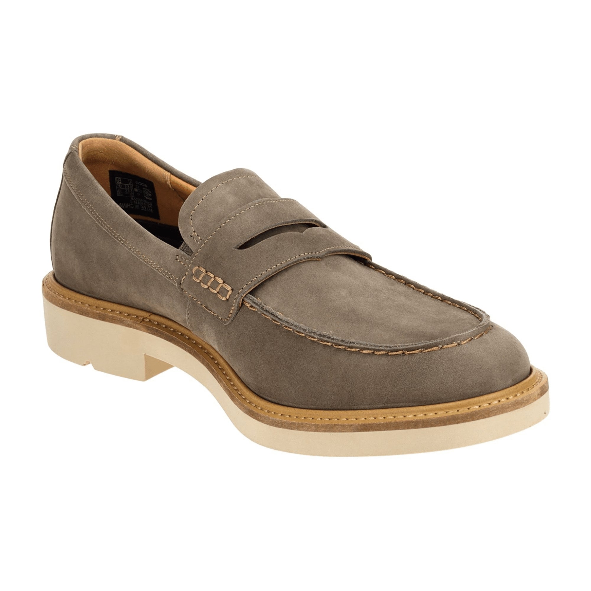 Ecco Metropole London Men's Slipper Loafers - Stylish Grey 525654