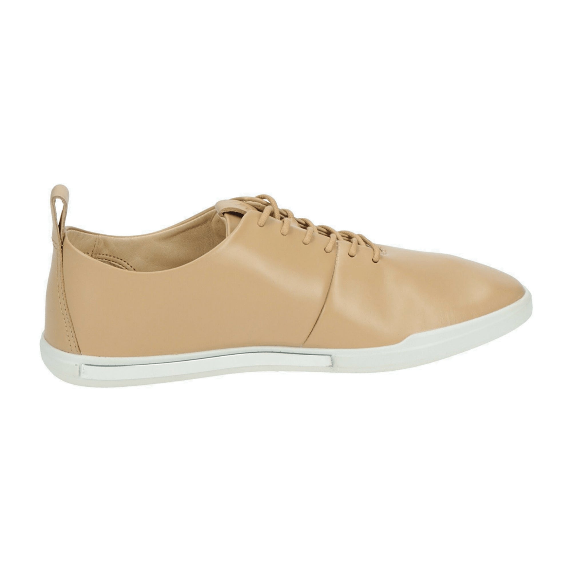 Ecco Simpil 2 Women's Beige Lace-Up Shoes - Stylish & Durable Footwear