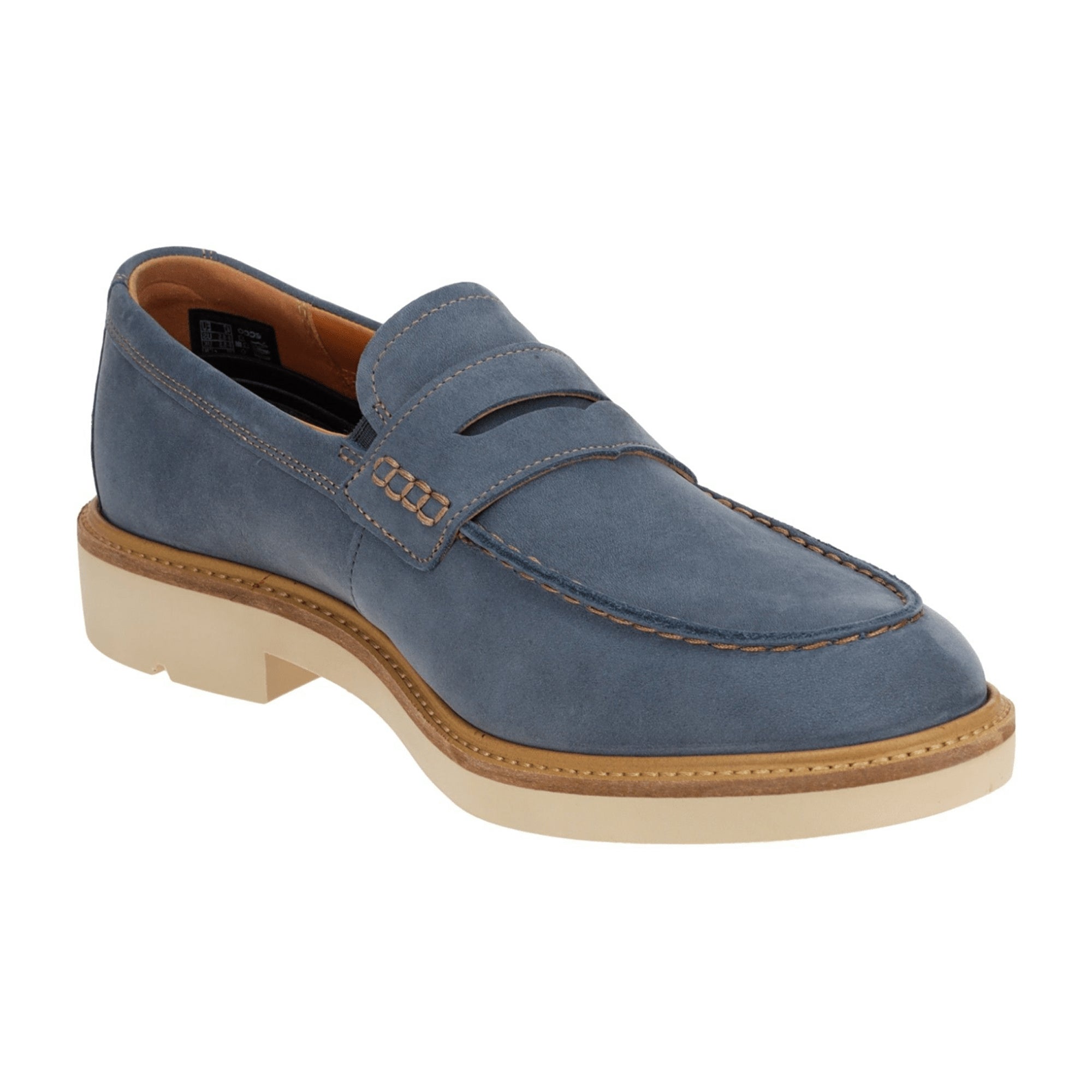 Ecco Metropole London Men's Blue Loafer Slippers 525654 - Stylish & Comfortable