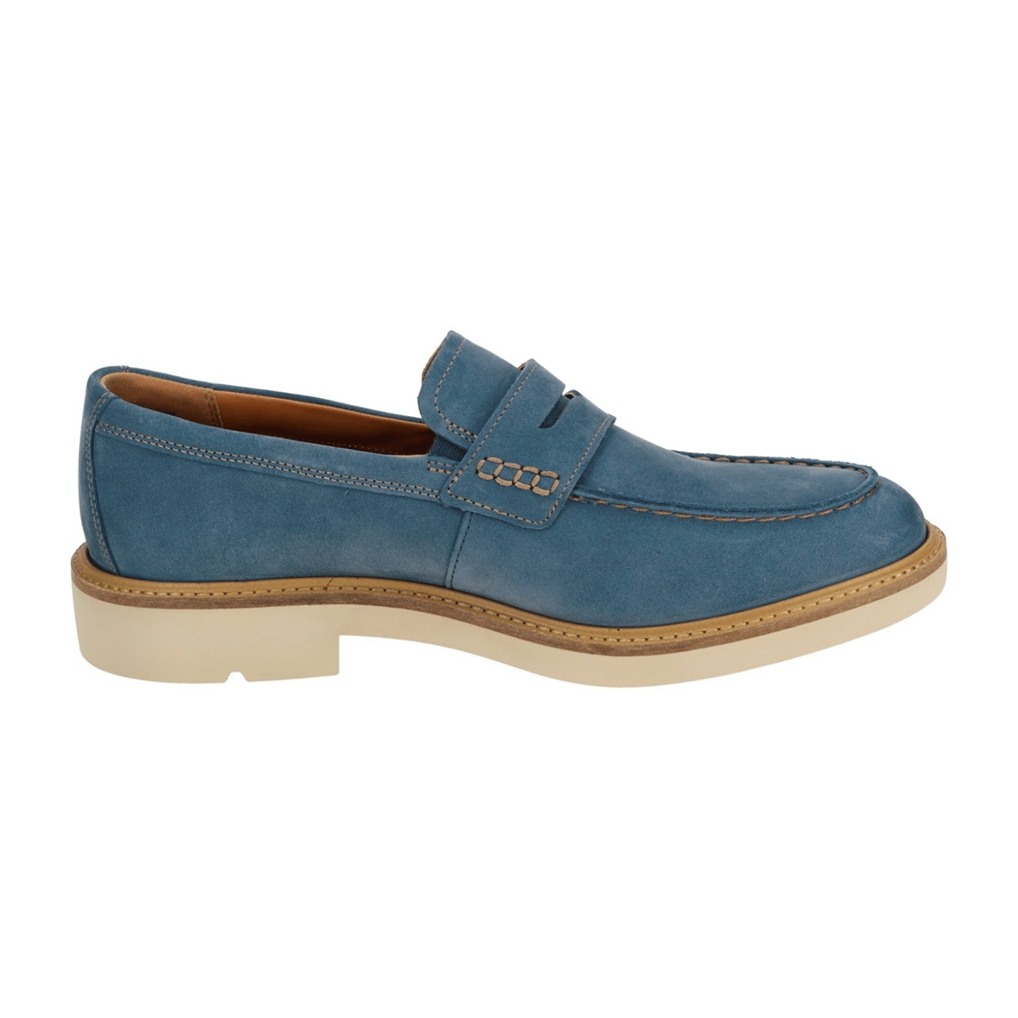 Ecco Metropole London Men's Blue Loafer Slippers 525654 - Stylish & Comfortable