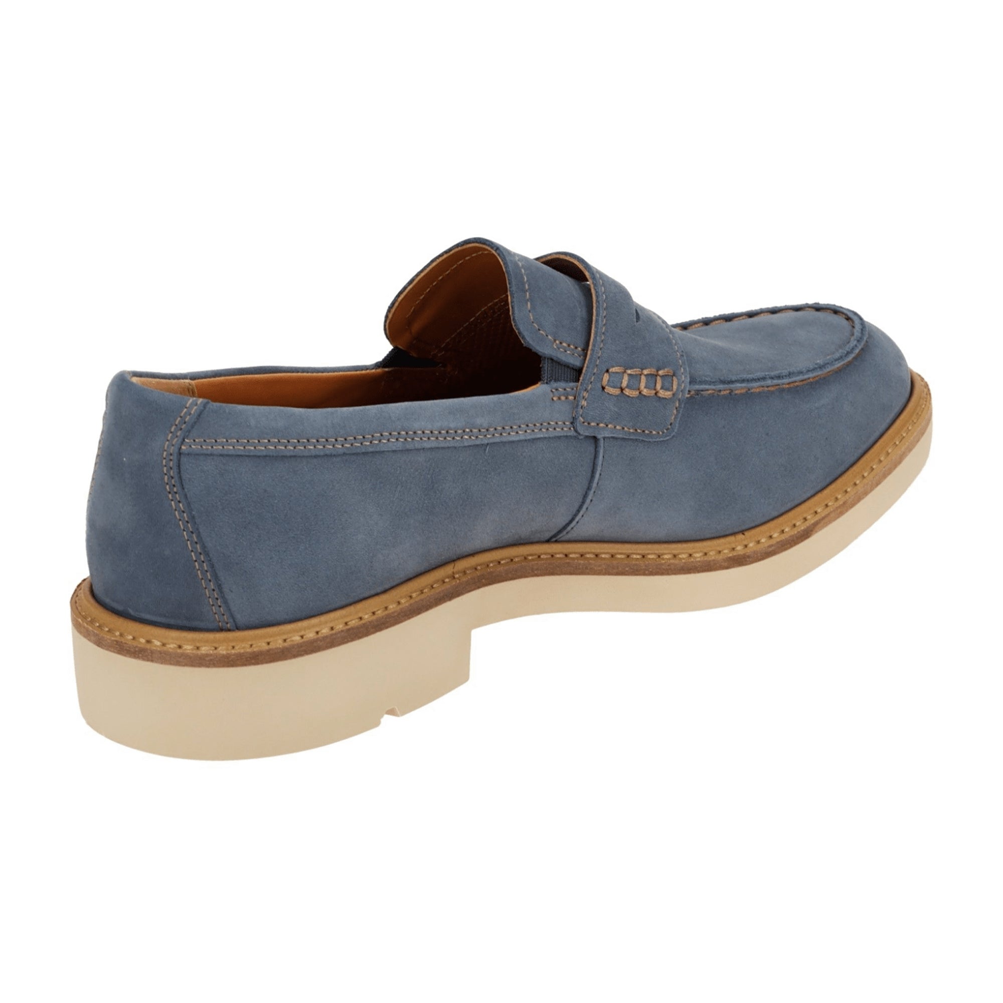 Ecco Metropole London Men's Blue Loafer Slippers 525654 - Stylish & Comfortable