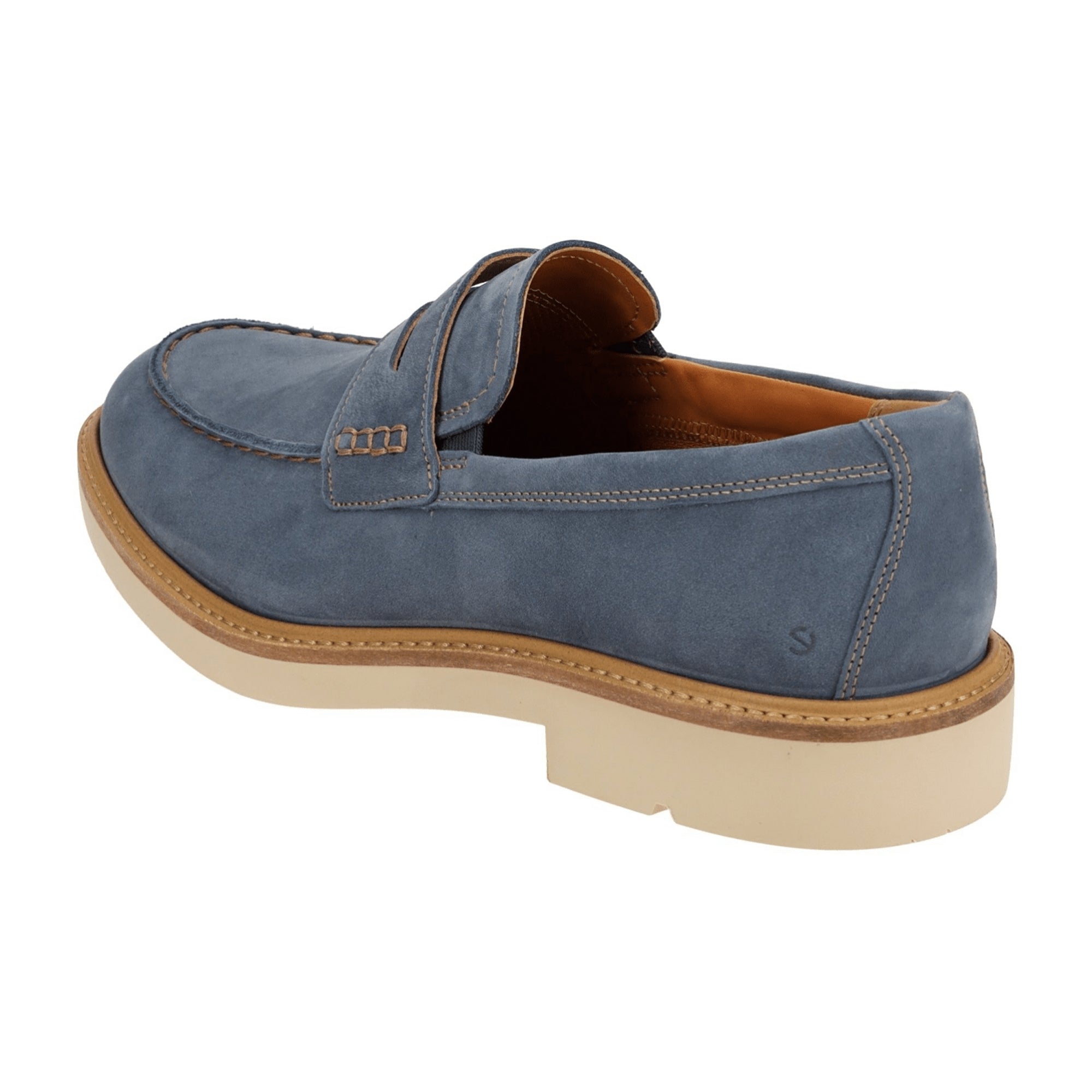 Ecco Metropole London Men's Blue Loafer Slippers 525654 - Stylish & Comfortable