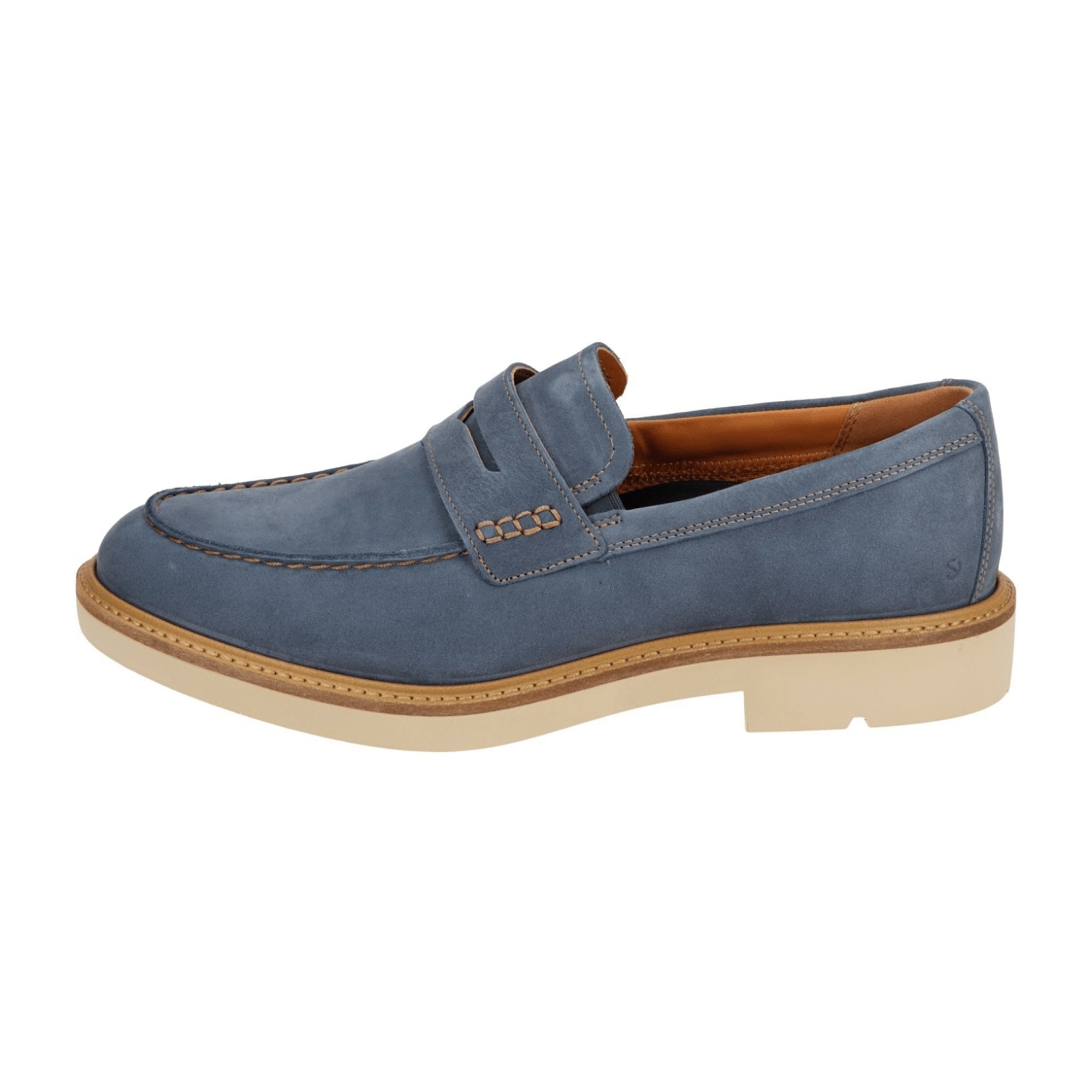 Ecco Metropole London Men's Blue Loafer Slippers 525654 - Stylish & Comfortable