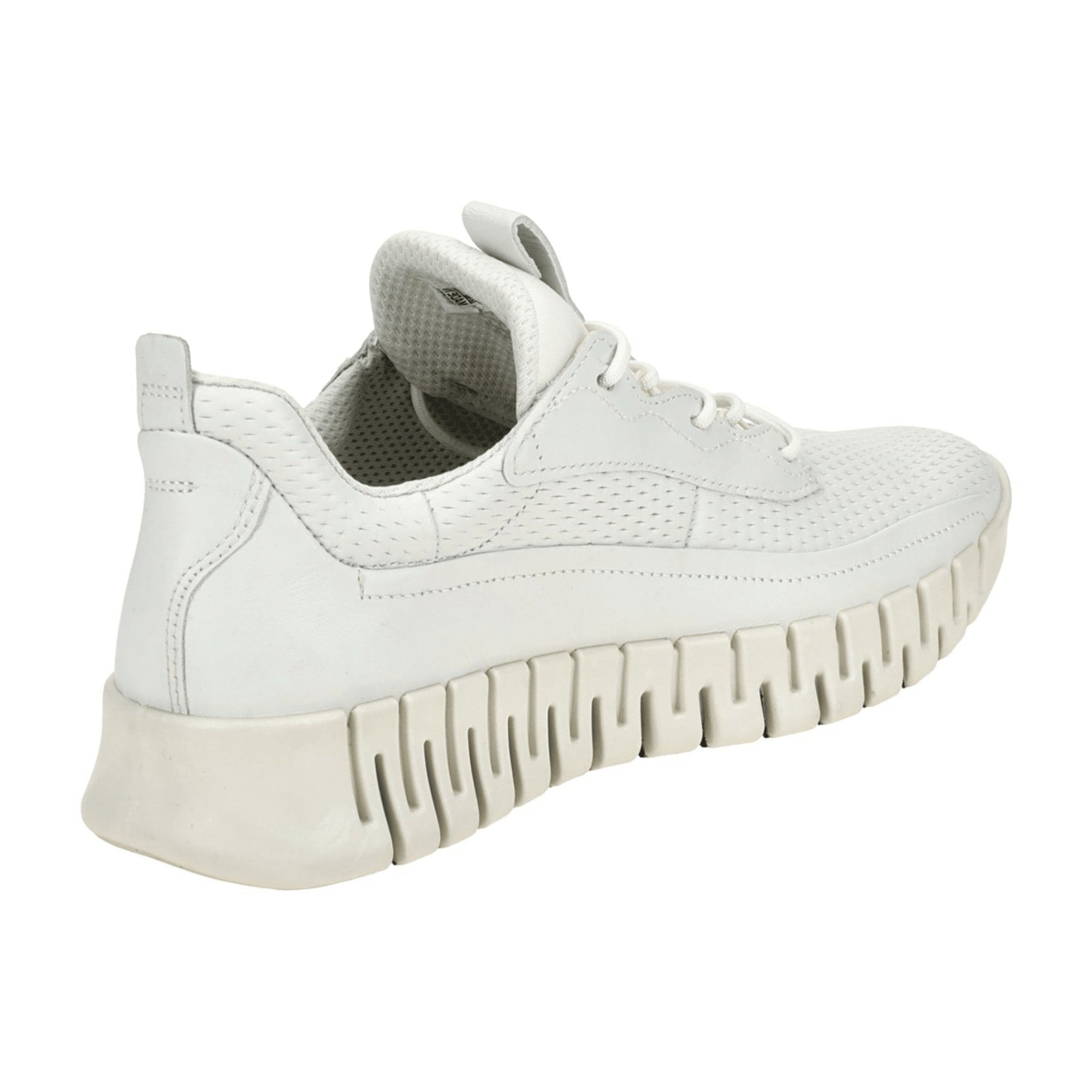 Ecco Gruuv Women's White Sneakers | Stylish & Durable Ladies Footwear - Model 218223