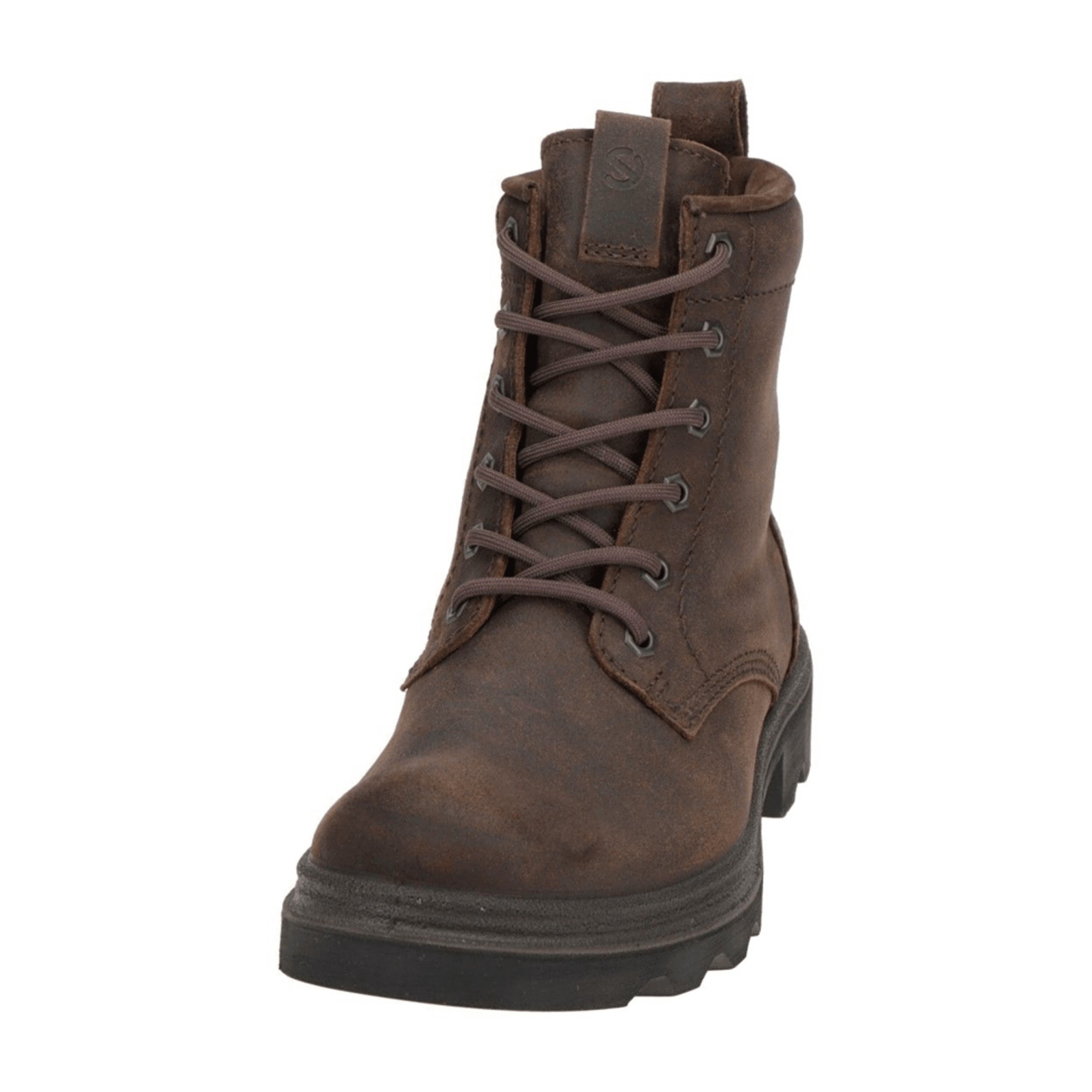 Ecco Grainer Women's Brown Leather Boots - Durable & Stylish