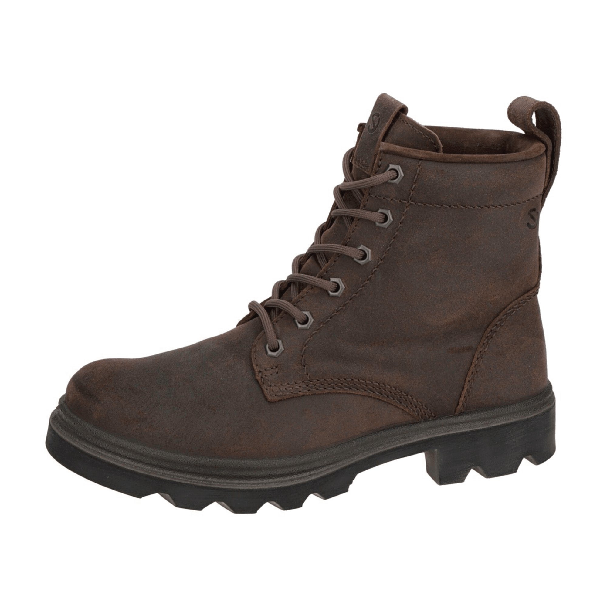 Ecco Grainer Women's Brown Leather Boots - Durable & Stylish