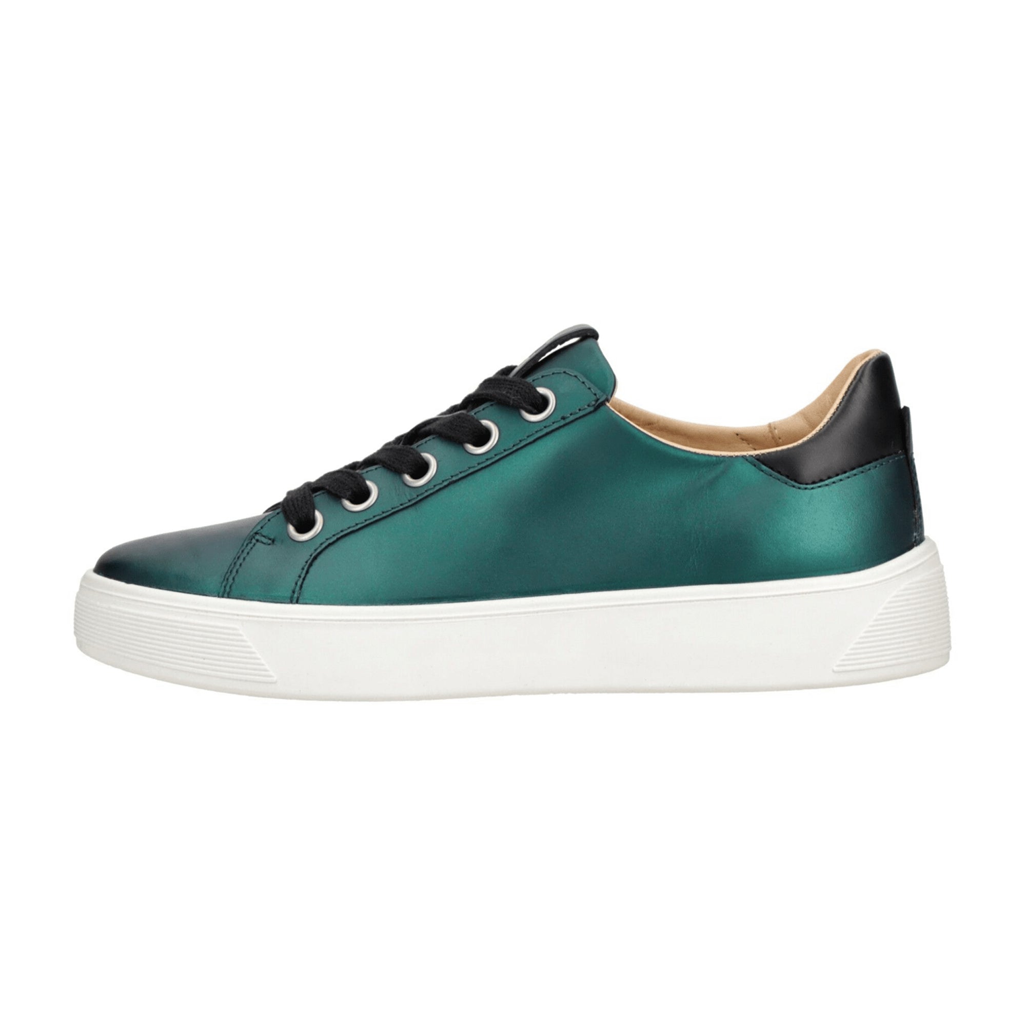 Ecco Street Tray Women's Green Metallic Sneakers - Stylish & Durable Footwear