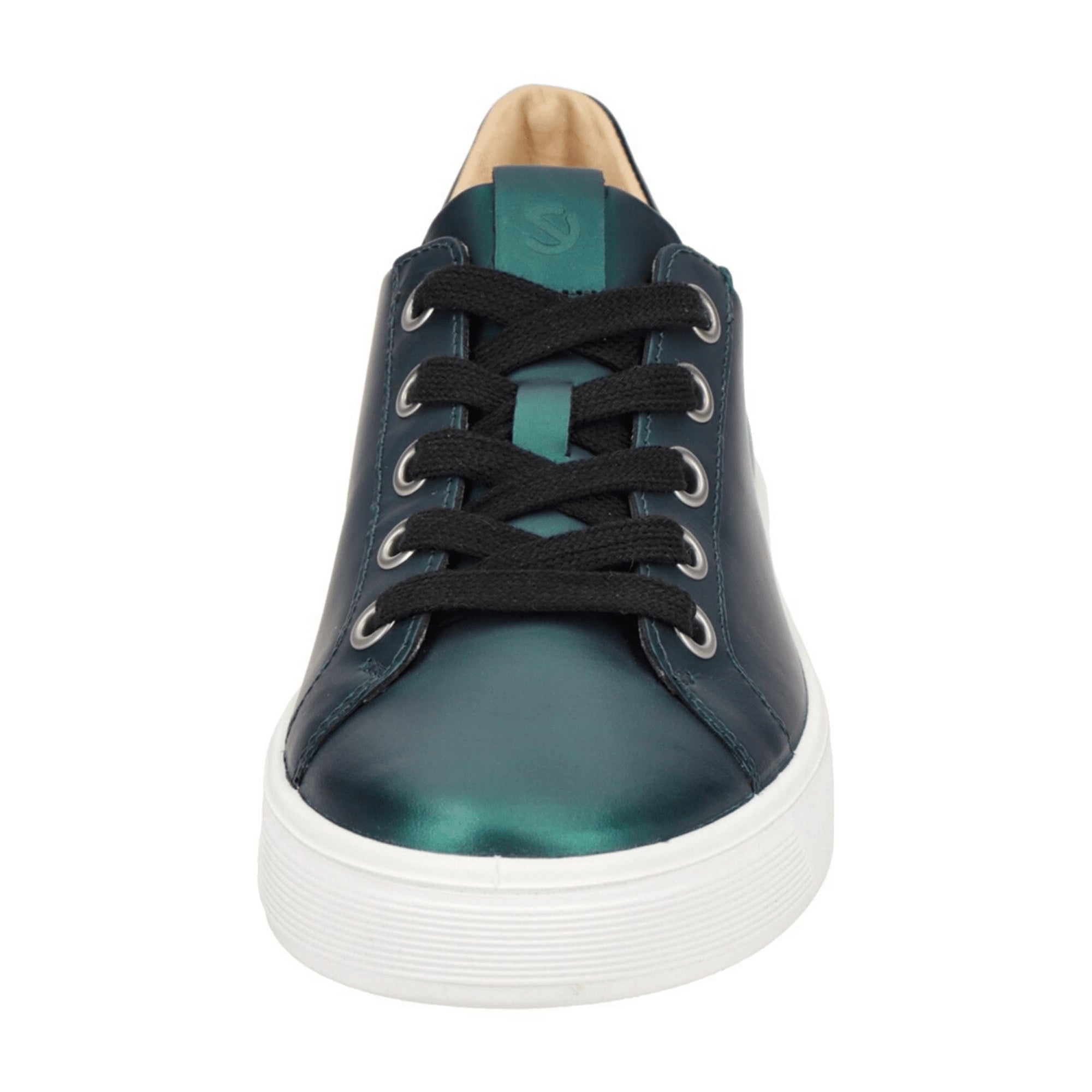 Ecco Street Tray Women's Green Metallic Sneakers - Stylish & Durable Footwear