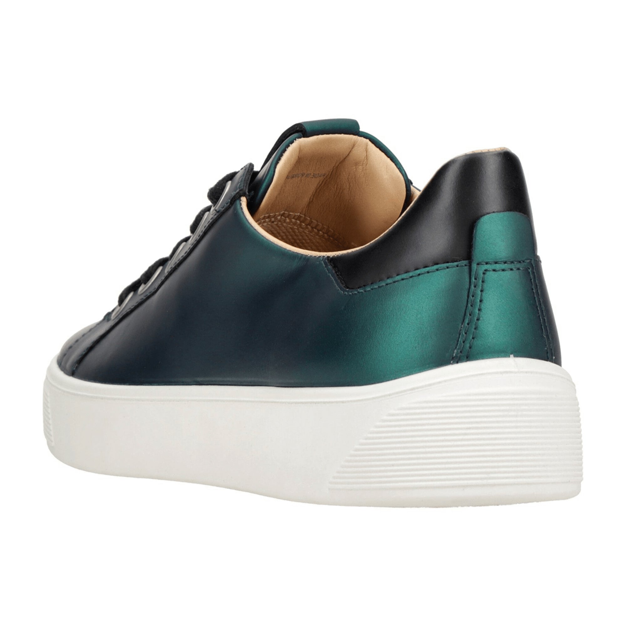 Ecco Street Tray Women's Green Metallic Sneakers - Stylish & Durable Footwear