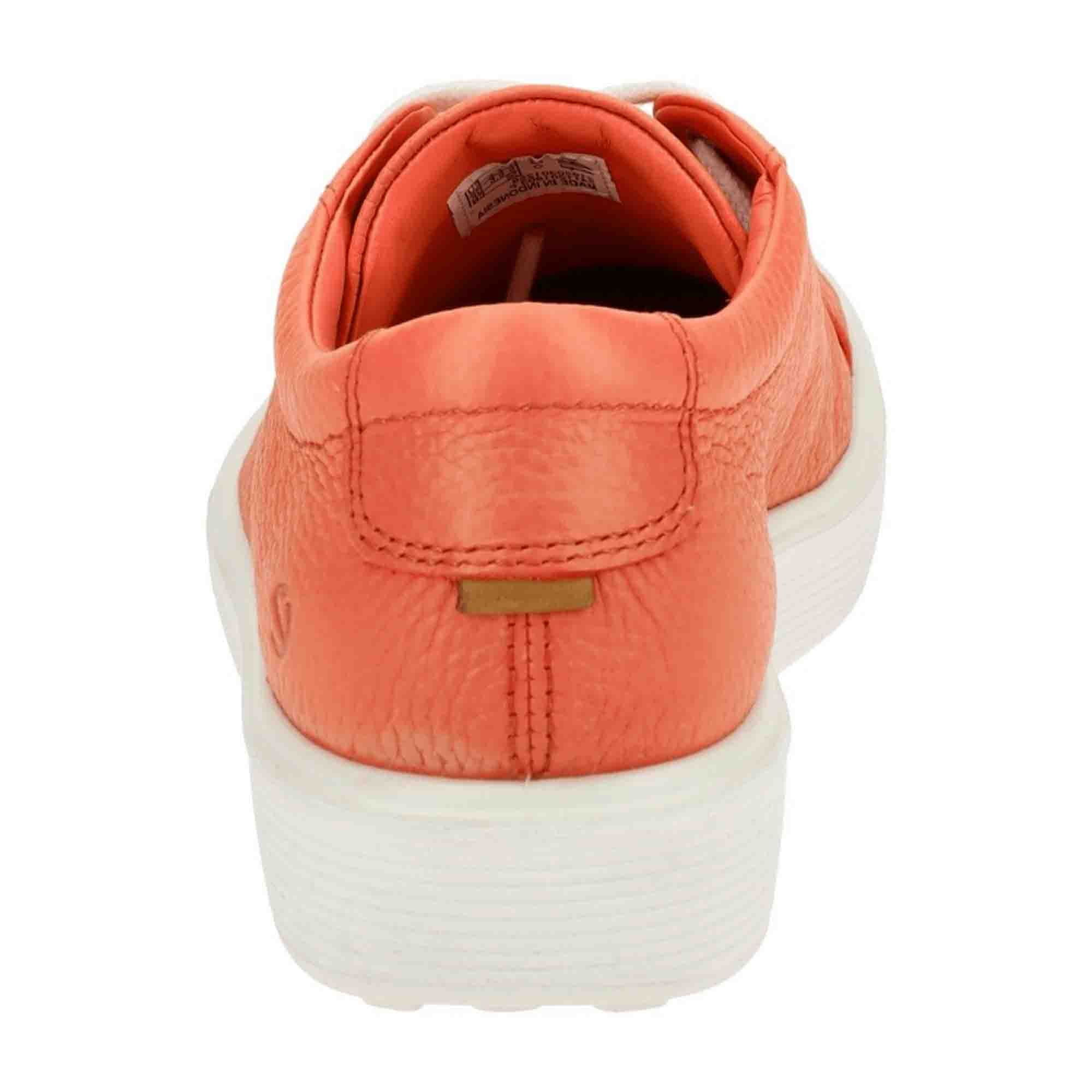 Ecco Soft 60 Women's Sneakers in Coral Orange - Stylish & Comfortable Shoes | Model 219203
