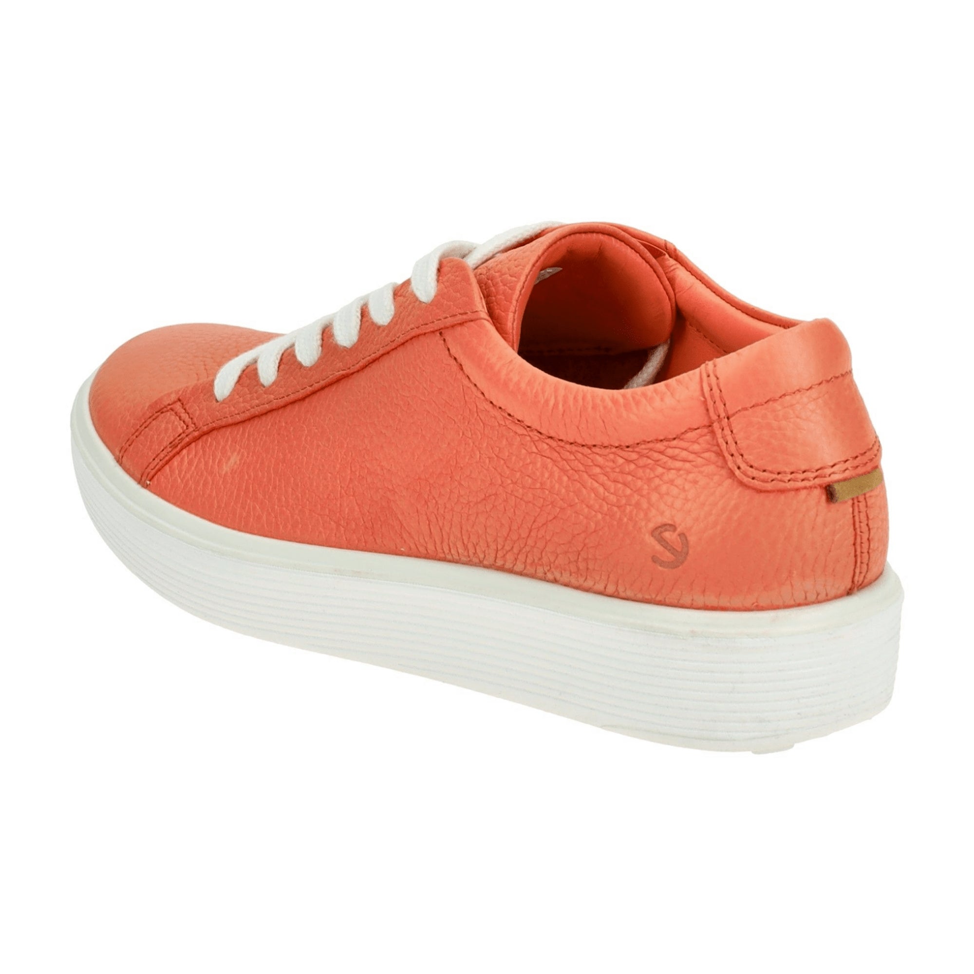Ecco Soft 60 Women's Sneakers in Coral Orange - Stylish & Comfortable Shoes | Model 219203