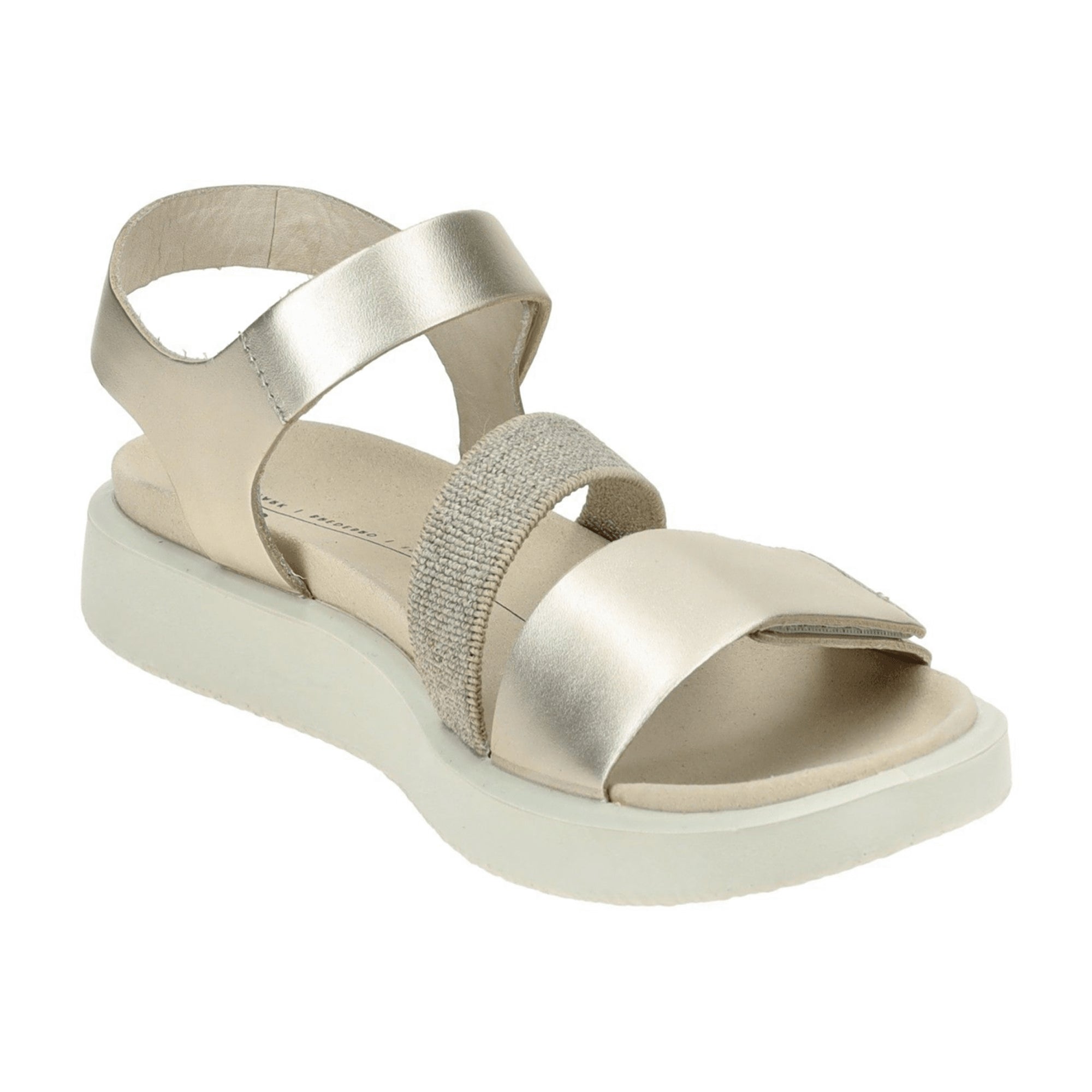 Ecco Flowt Women's Metallic Grey Sandals 273713 - Stylish & Comfortable